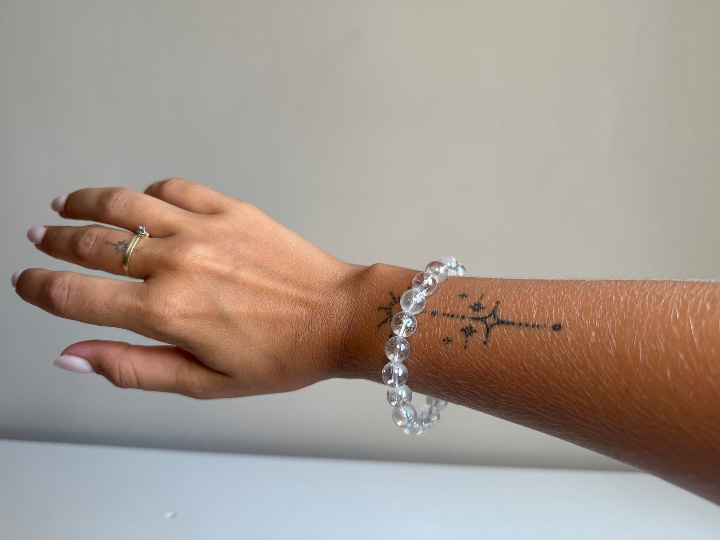 Angel aura armband 10 mm kraal