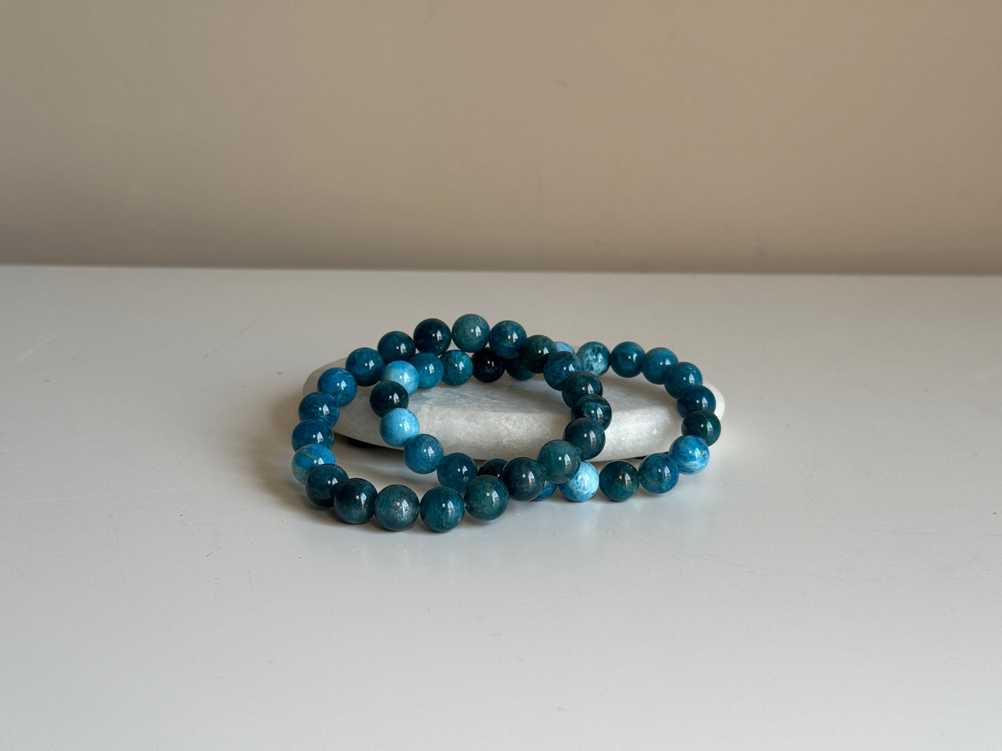 Apatiet armband 10 mm kraal