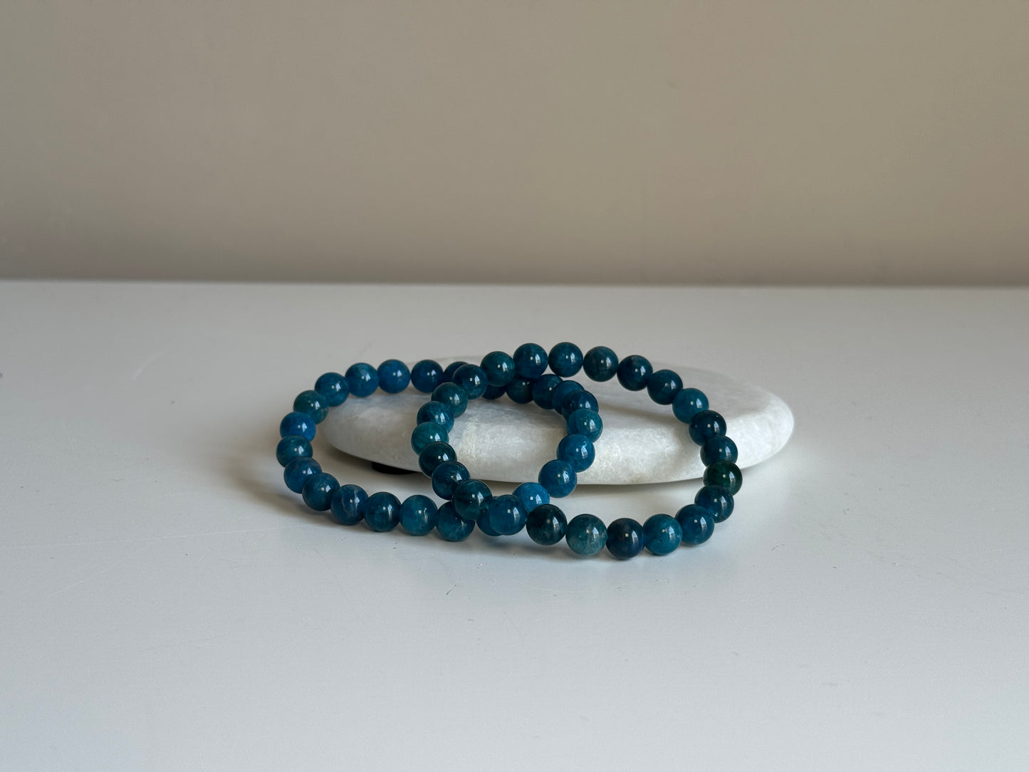 Apatiet armband 8 mm kraal