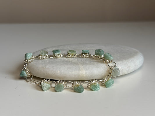Amazoniet armband