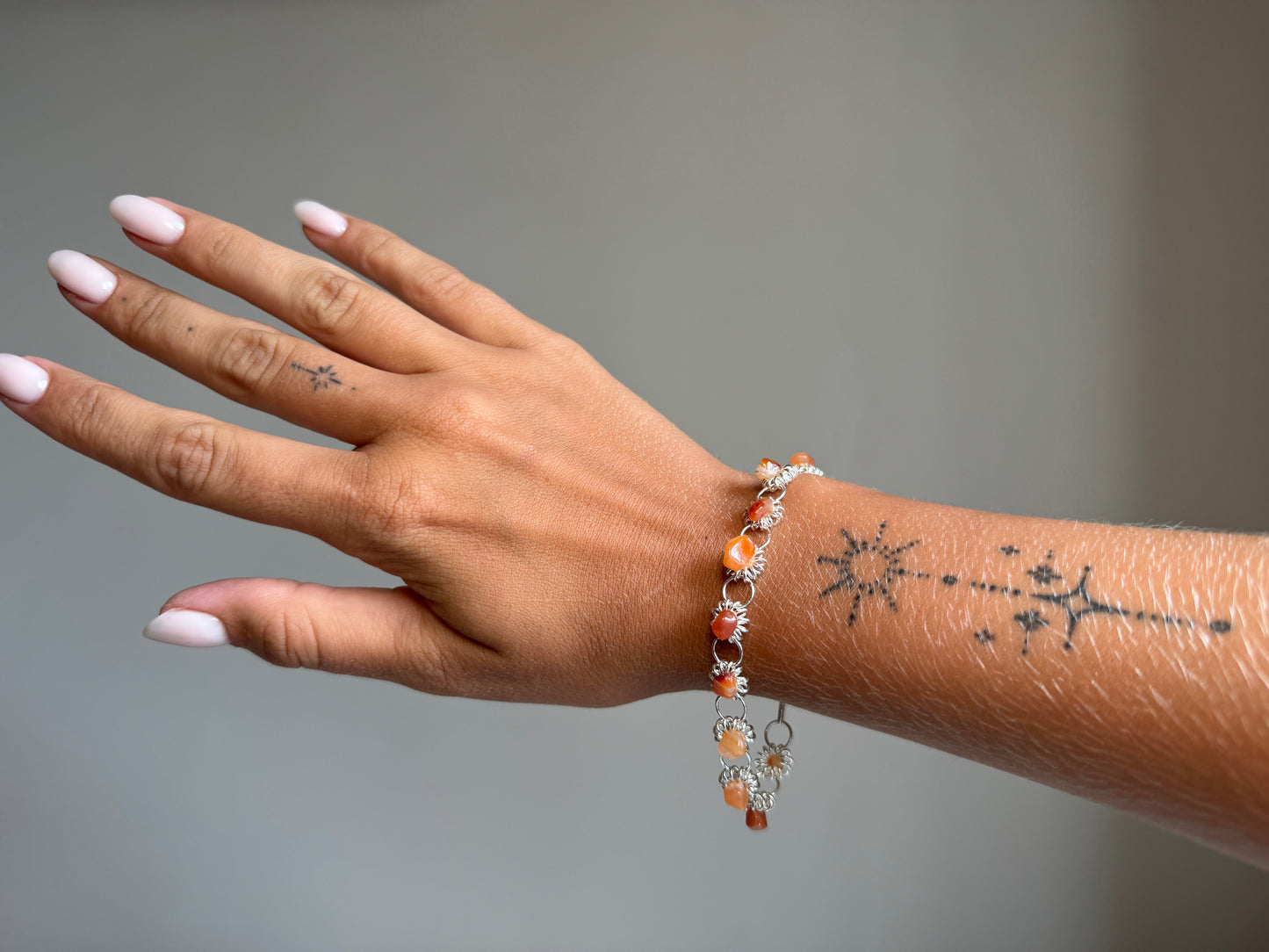 Carneool armband