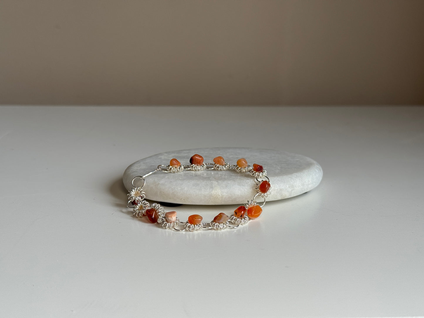 Carneool armband