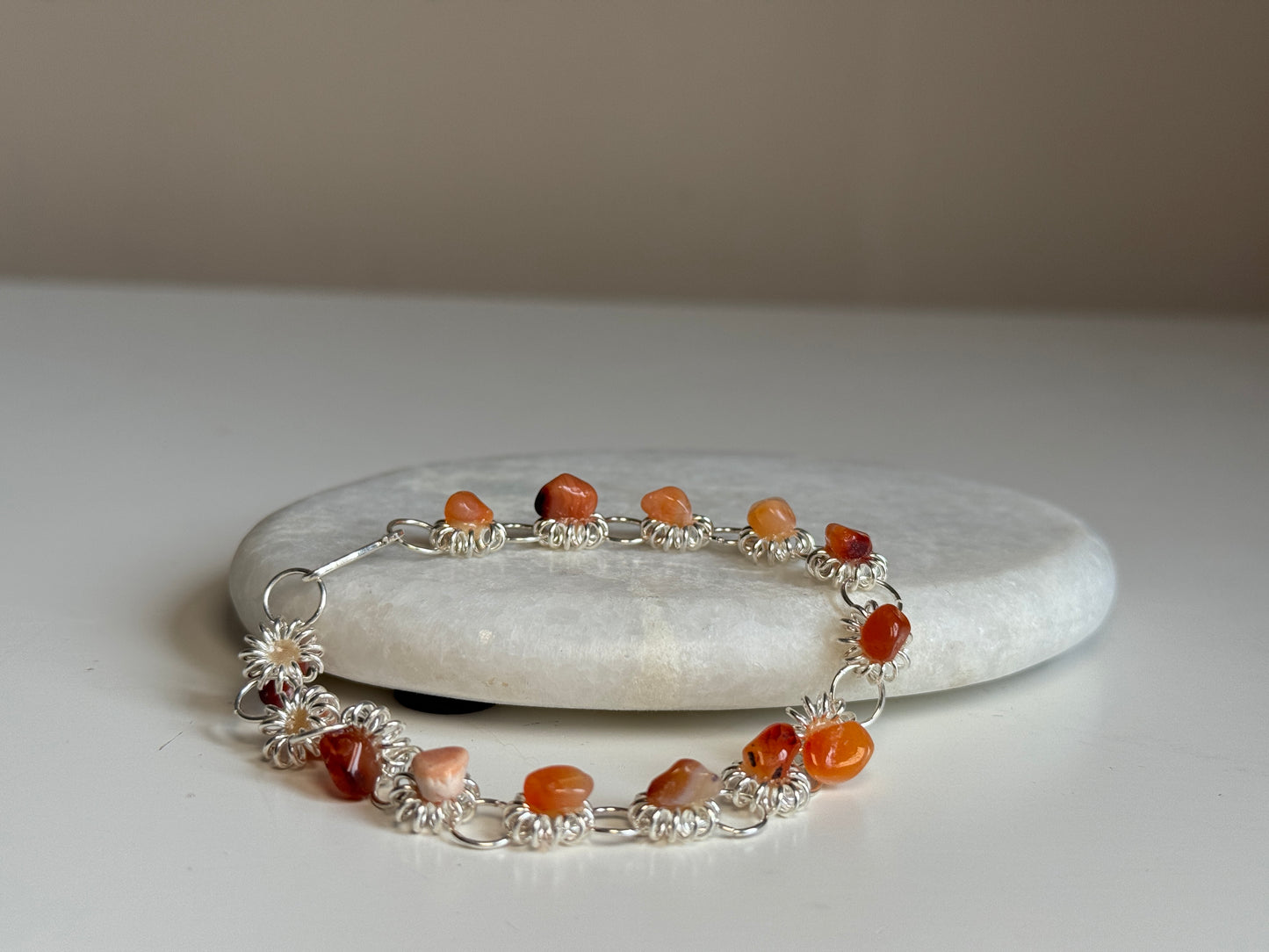 Carneool armband