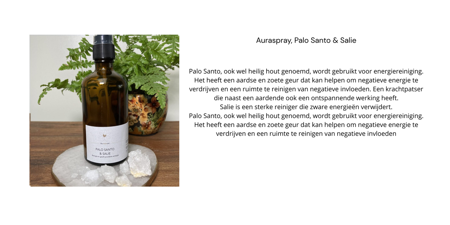 Aurasprays van Tamara van Oers