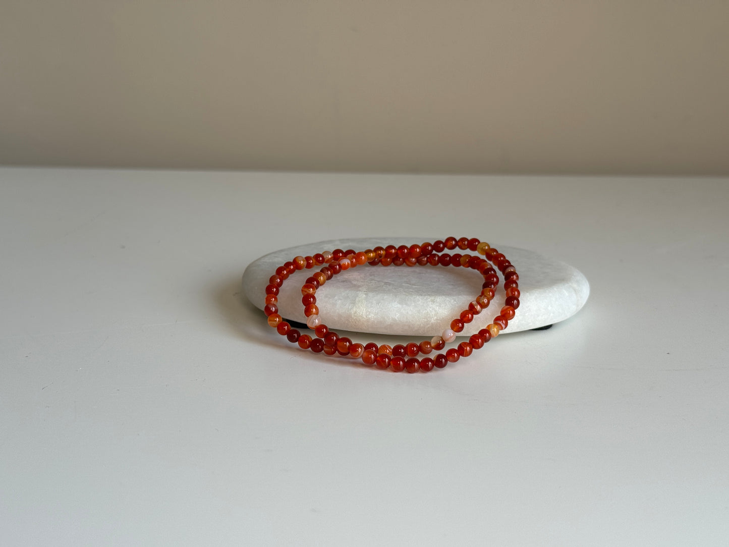 Carneool armband 4 mm kraal