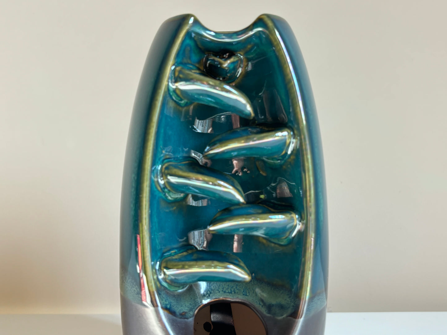 Backflow wierookbrander, waterval