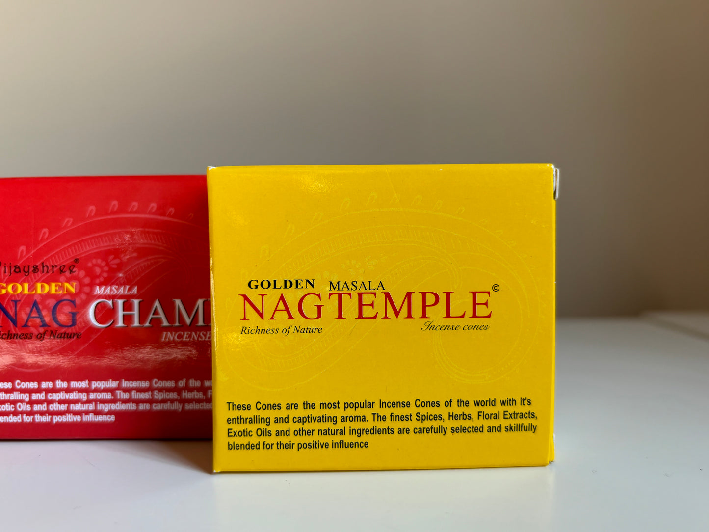 Wierook, backflow kegeltjes