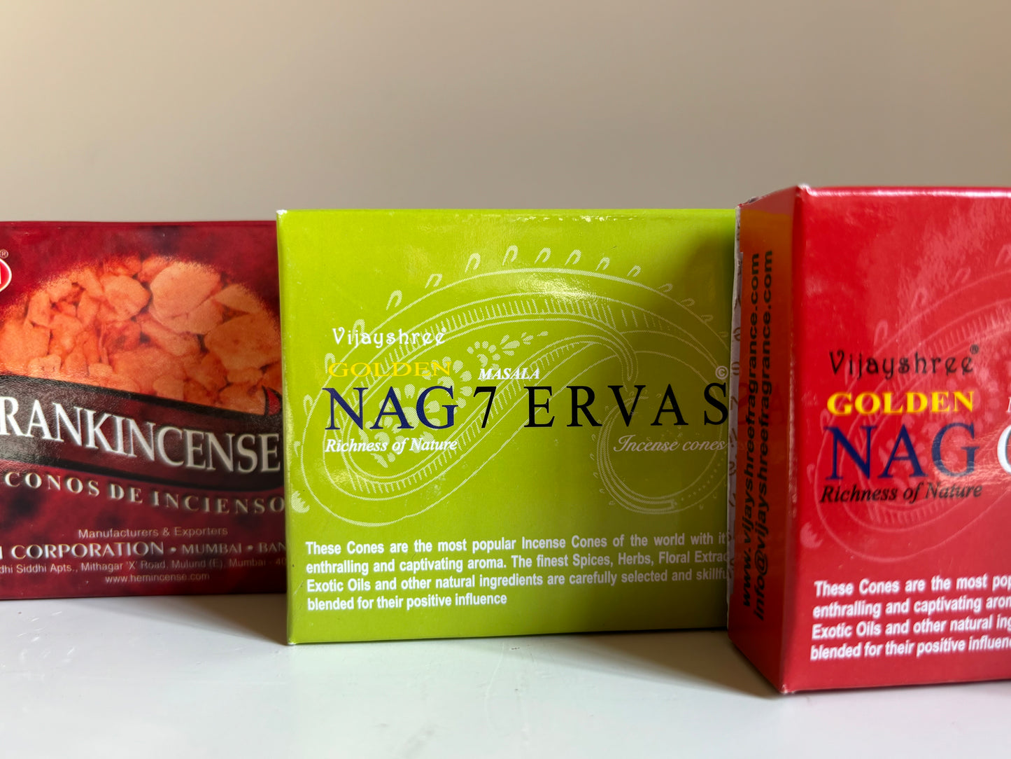 Wierook, backflow kegeltjes