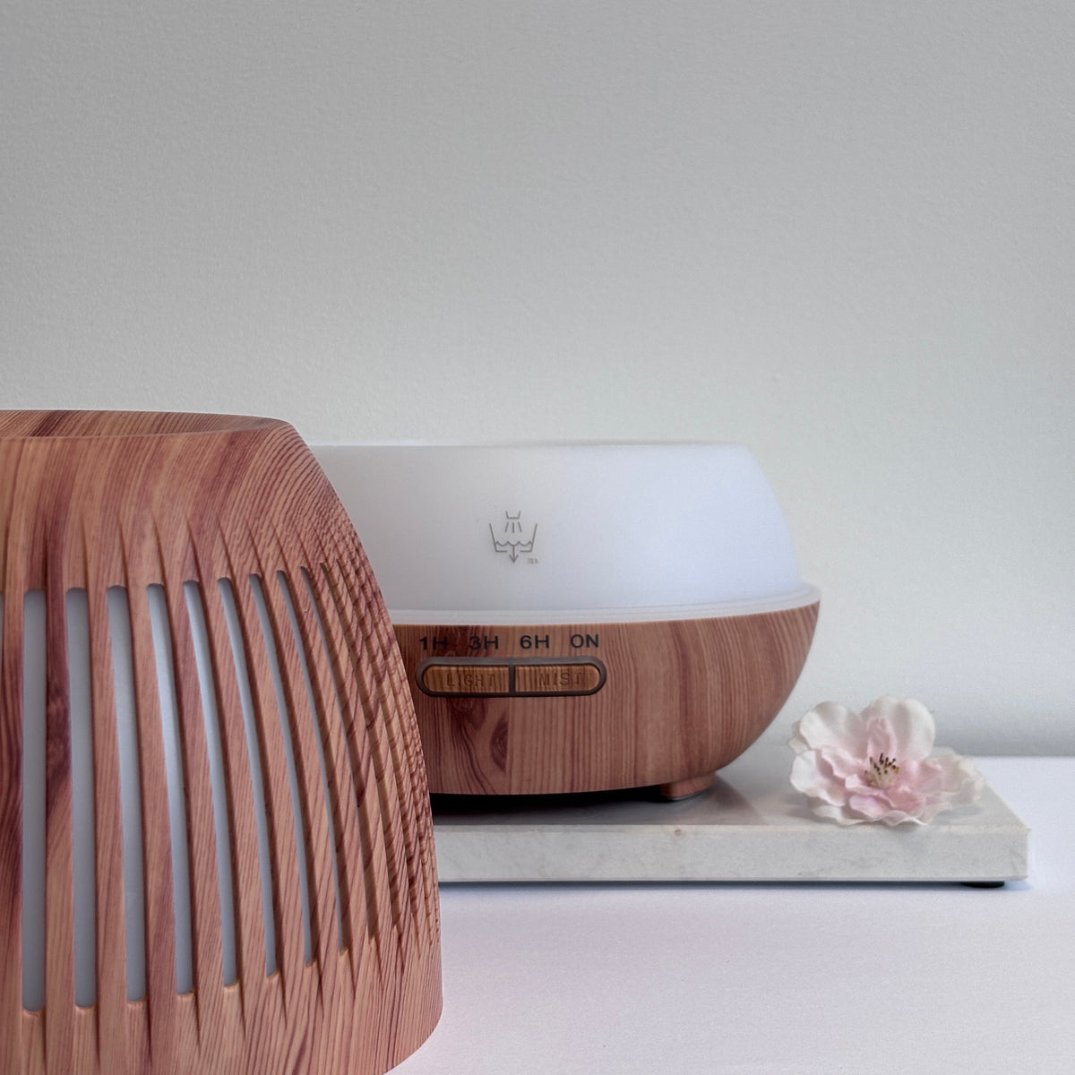 Aroma Diffuser Gaia Naturel – Ultrasone Verstuiver met 7 LED Kleuren | 400 ml
