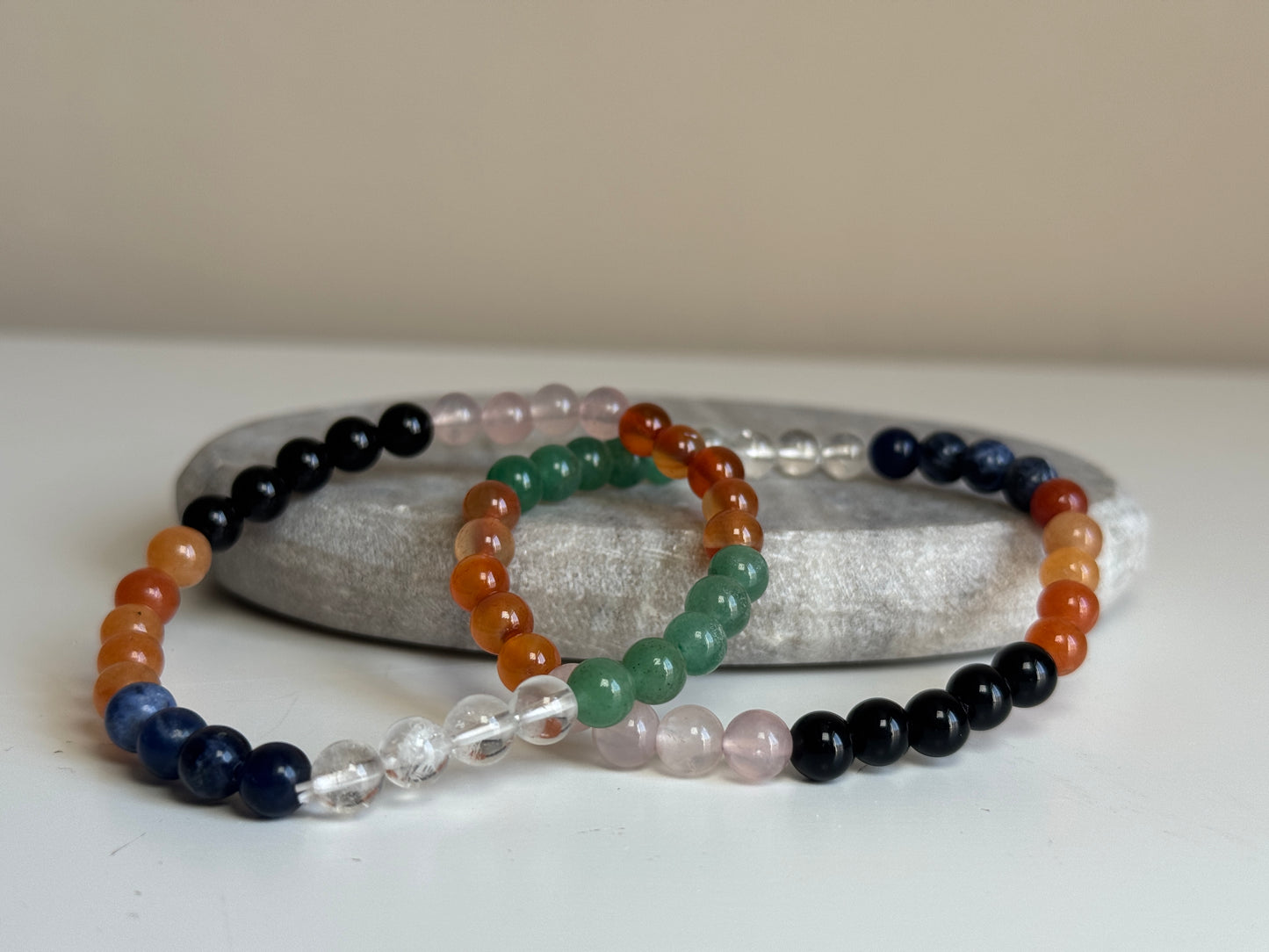 Chakra armband, 6 mm