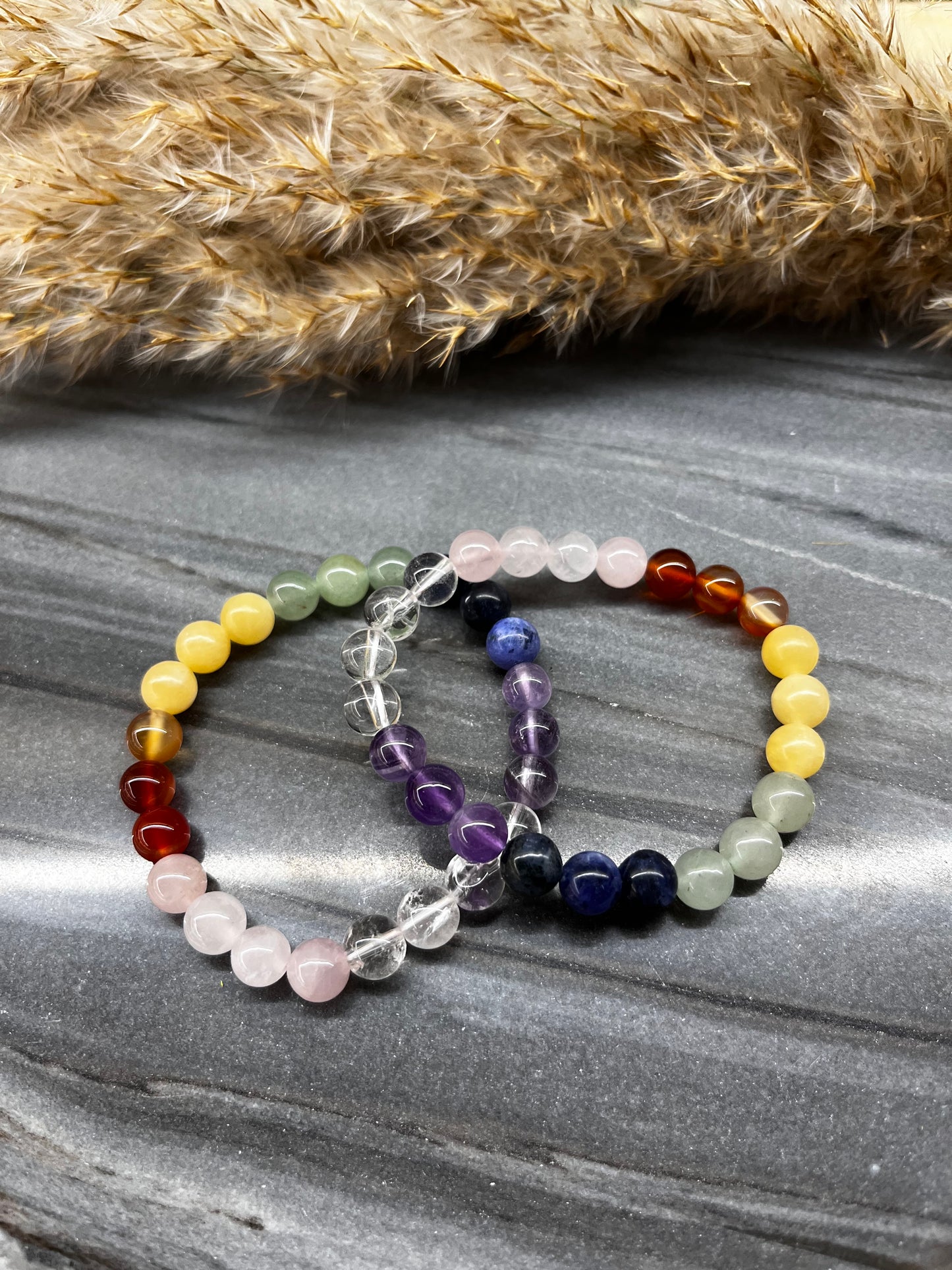 Chakra armband 8 mm