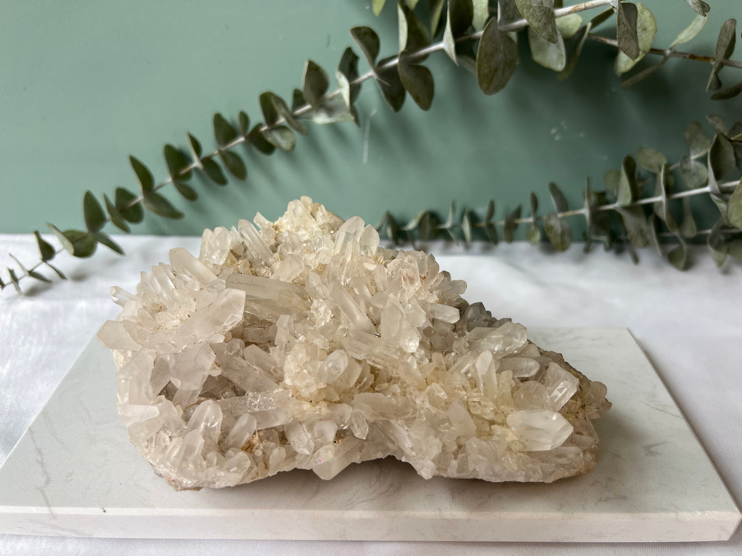 Bergkristal cluster