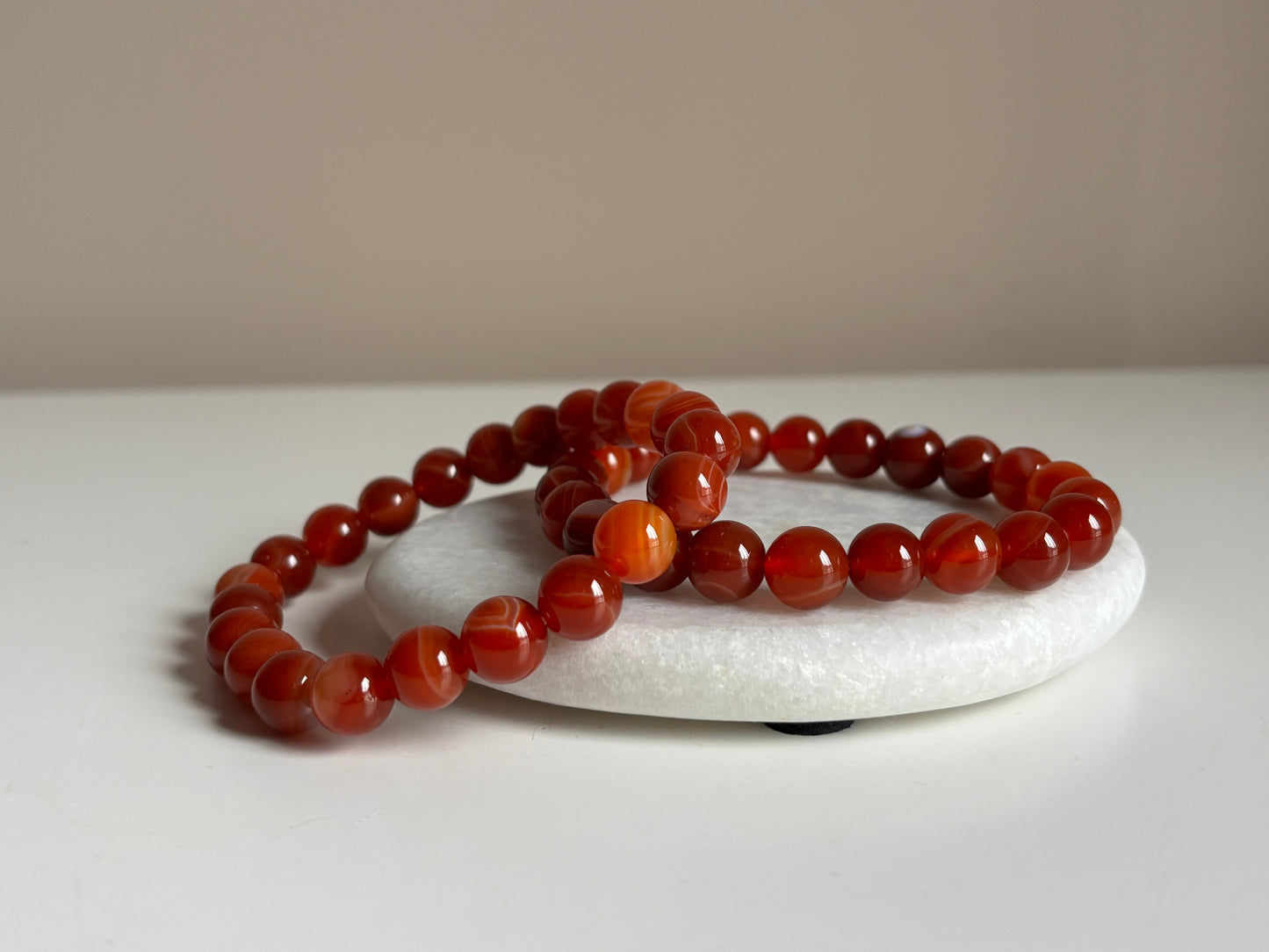 Carneool armband 10 mm kraal