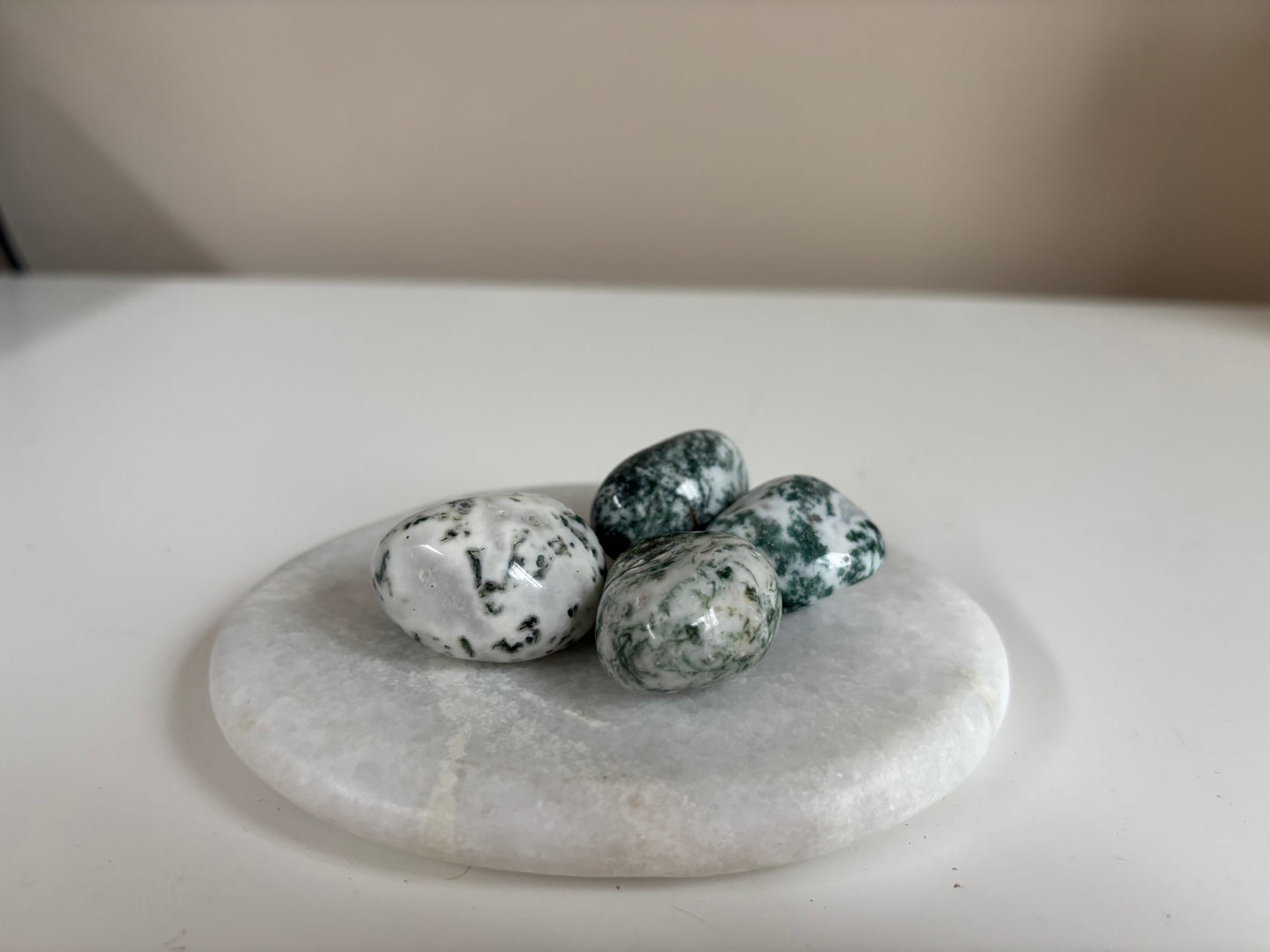 Boomagaat trommelsteen