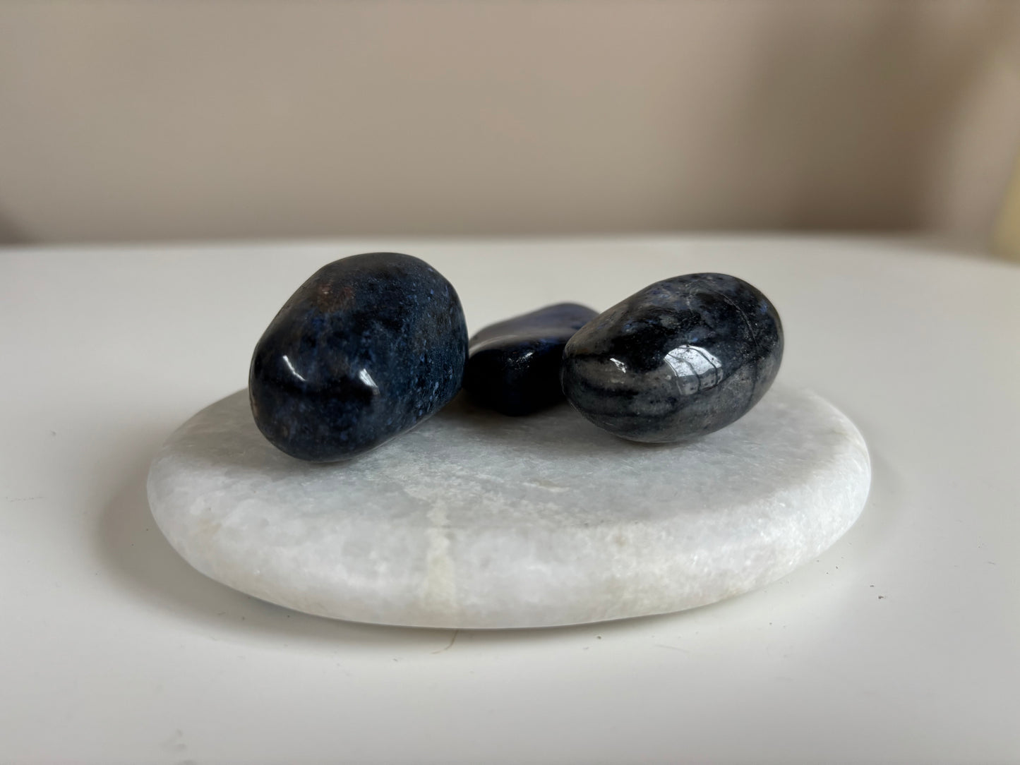 Dumortieriet, trommelsteen