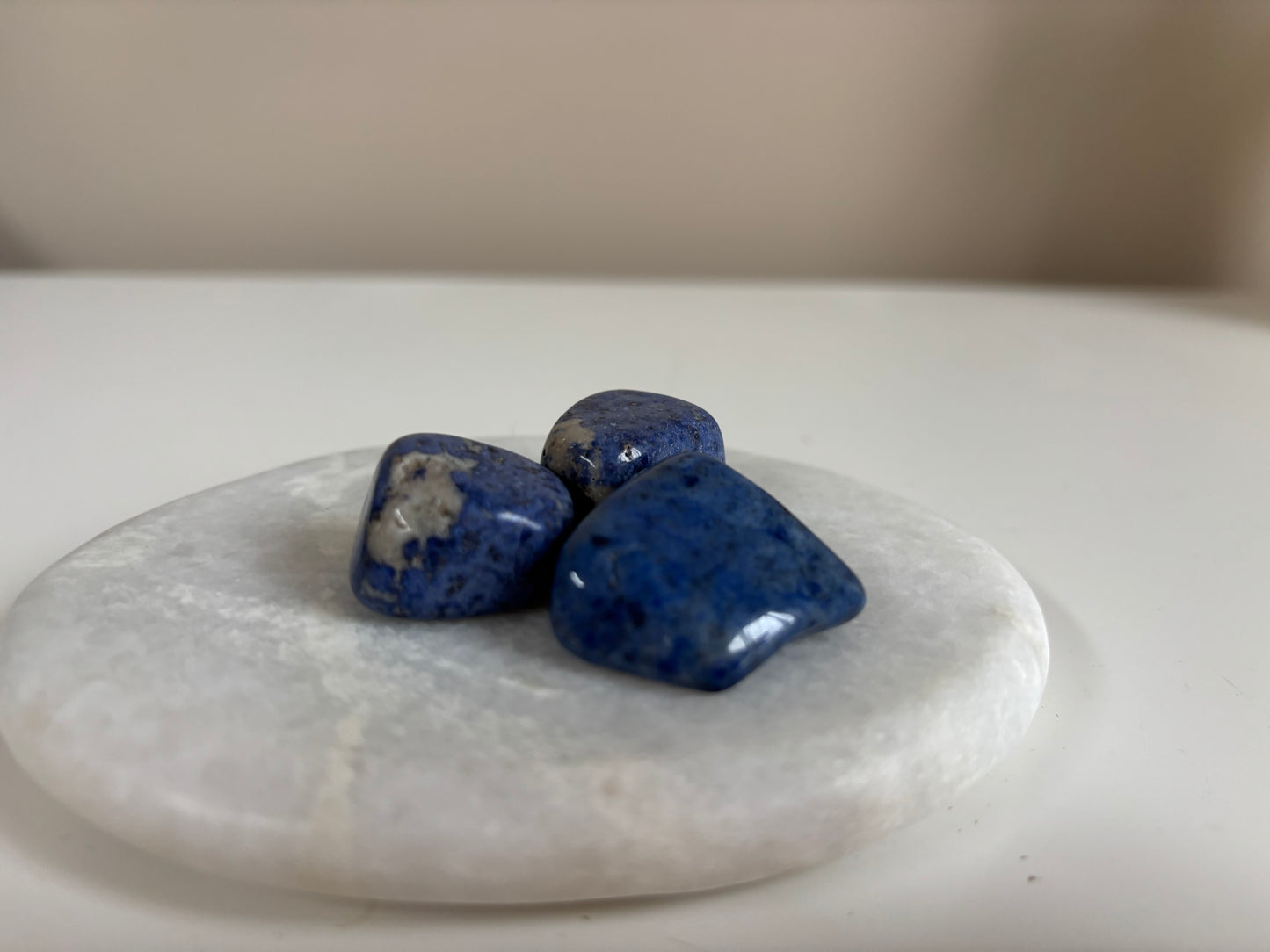 Dumortieriet, trommelsteen