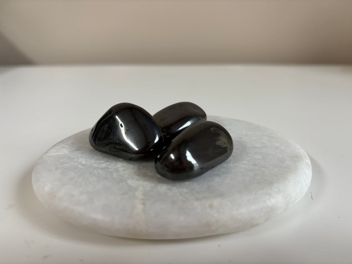 Hematiet trommelsteen