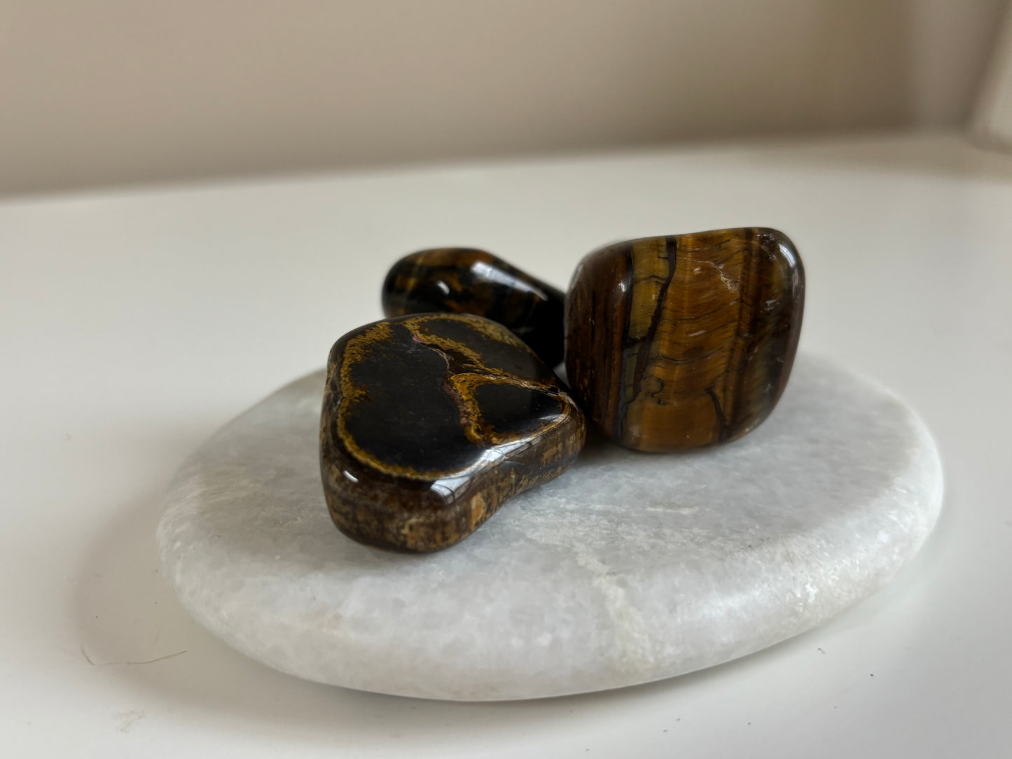 Tijgeroog trommelstenen