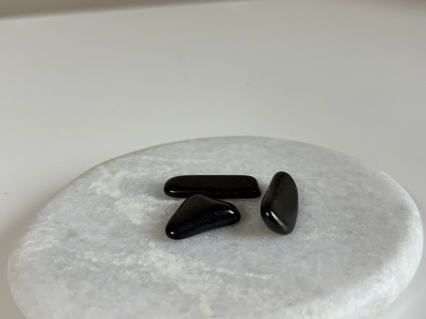 Shungit, trommelsteen