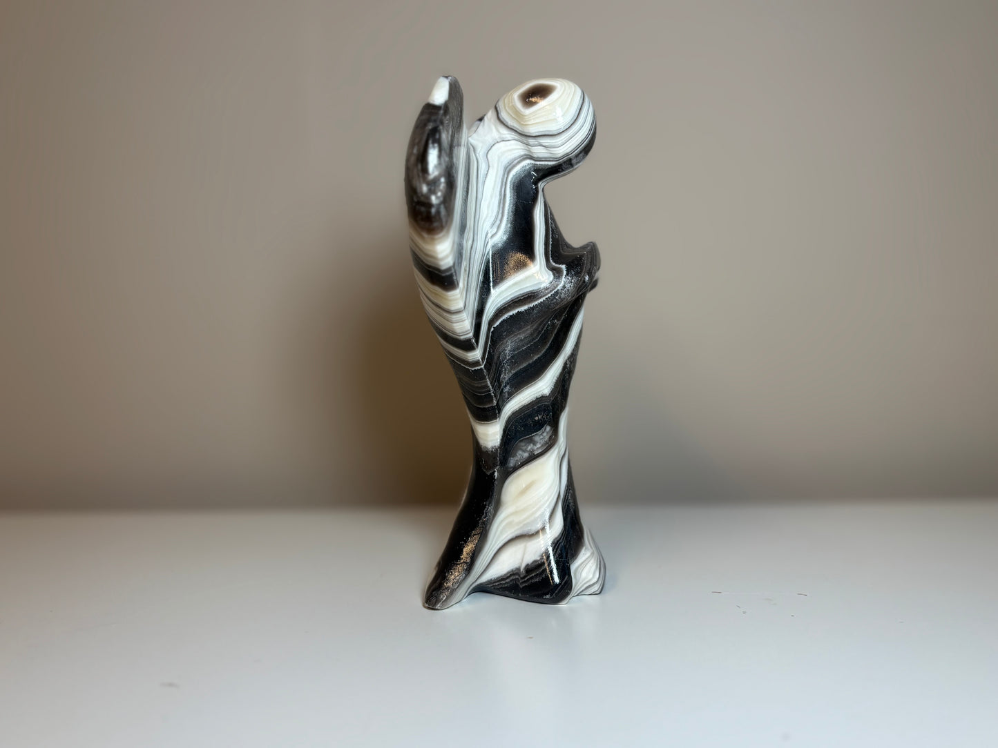 Calciet zebra, engel