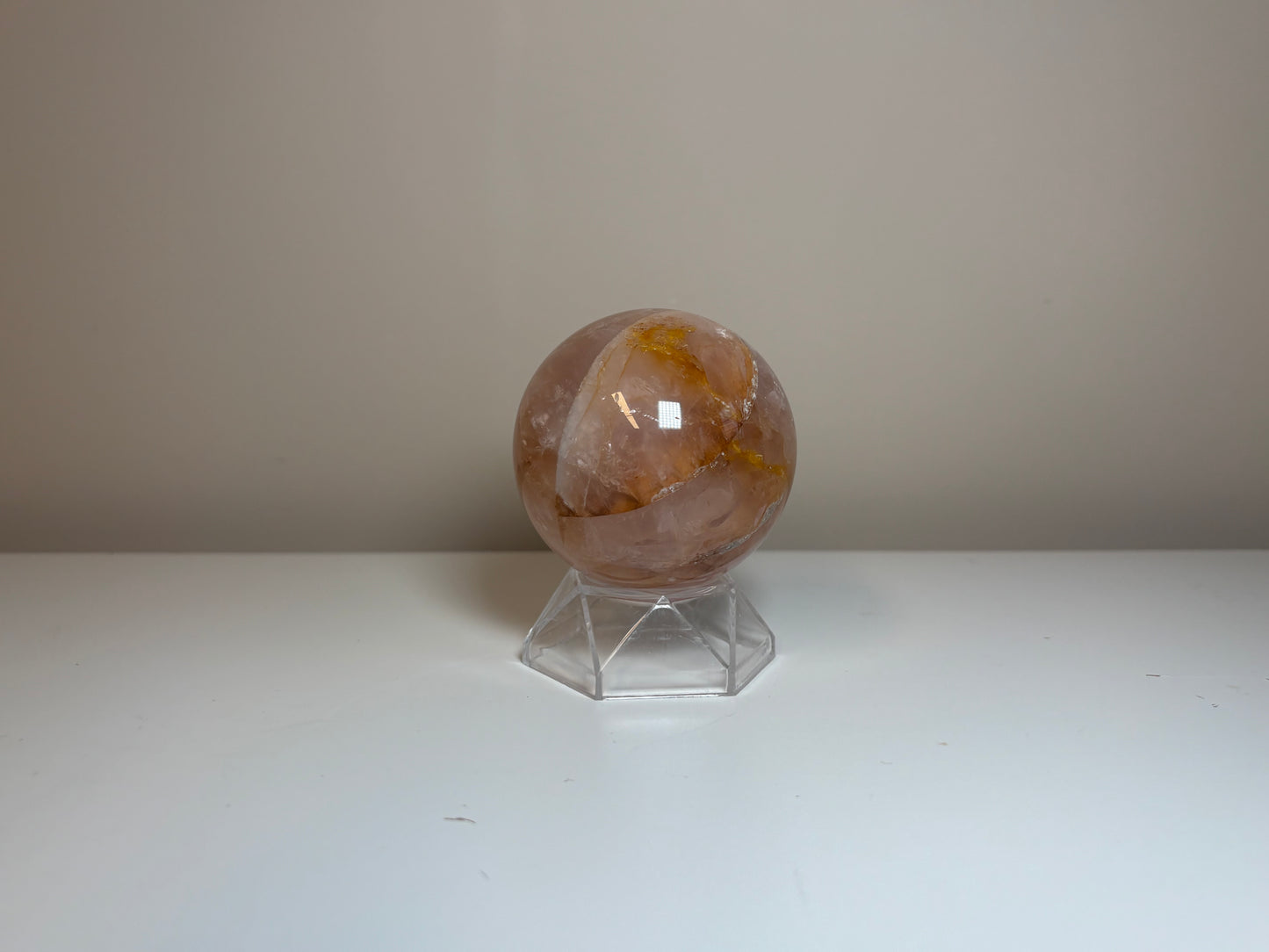 Bergkristal rood (red healer) bol