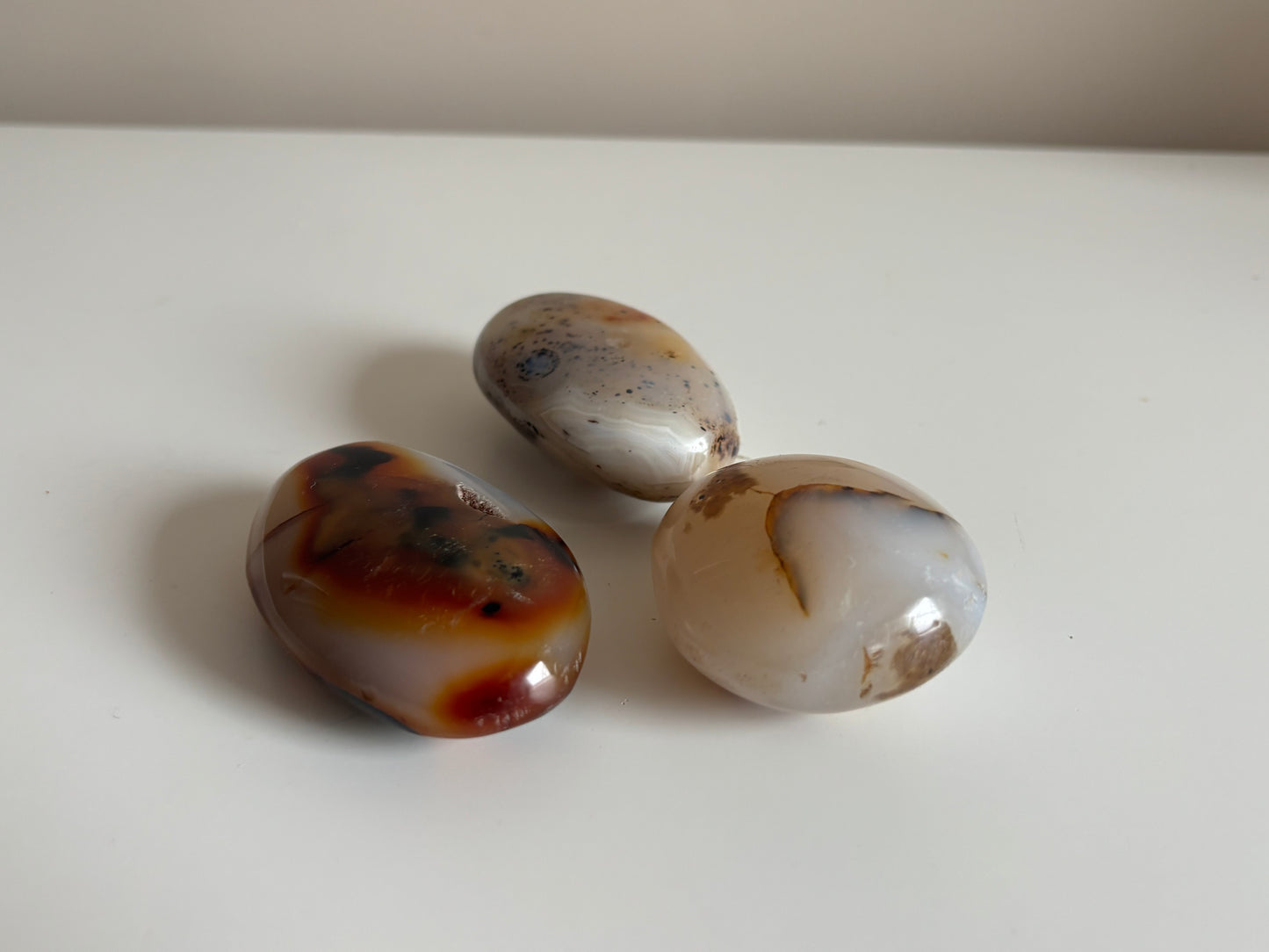 Dendriet agaat middel handsteen