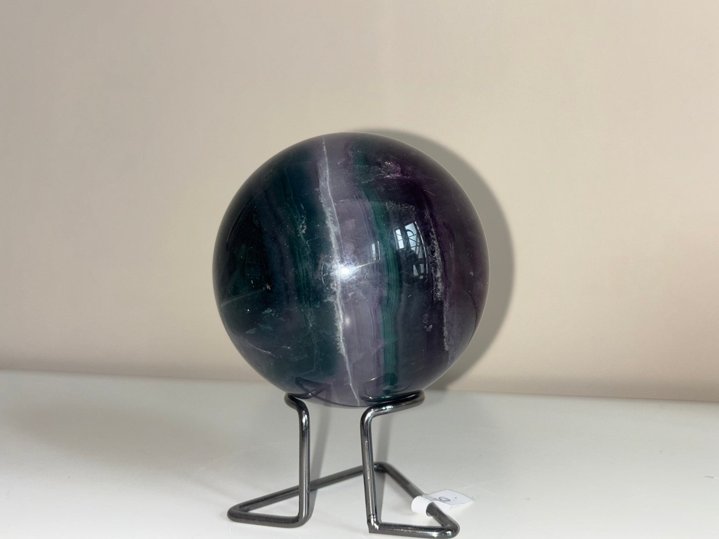 Regenboog fluoriet bol