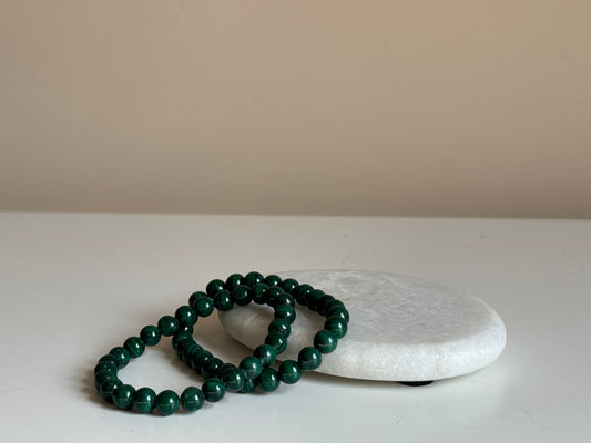 Malachiet armband 8 mm kraal