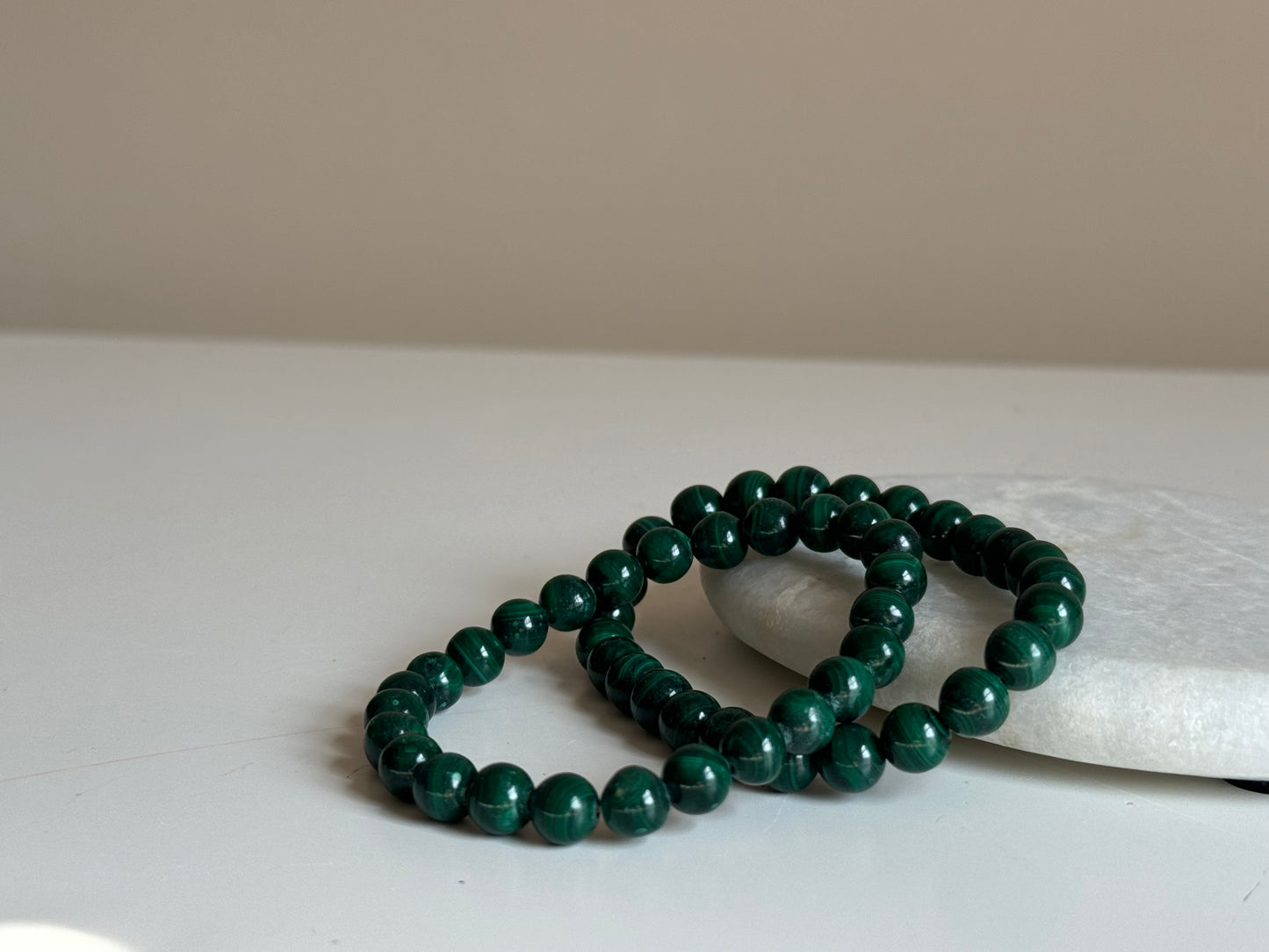 Malachiet armband 8 mm kraal