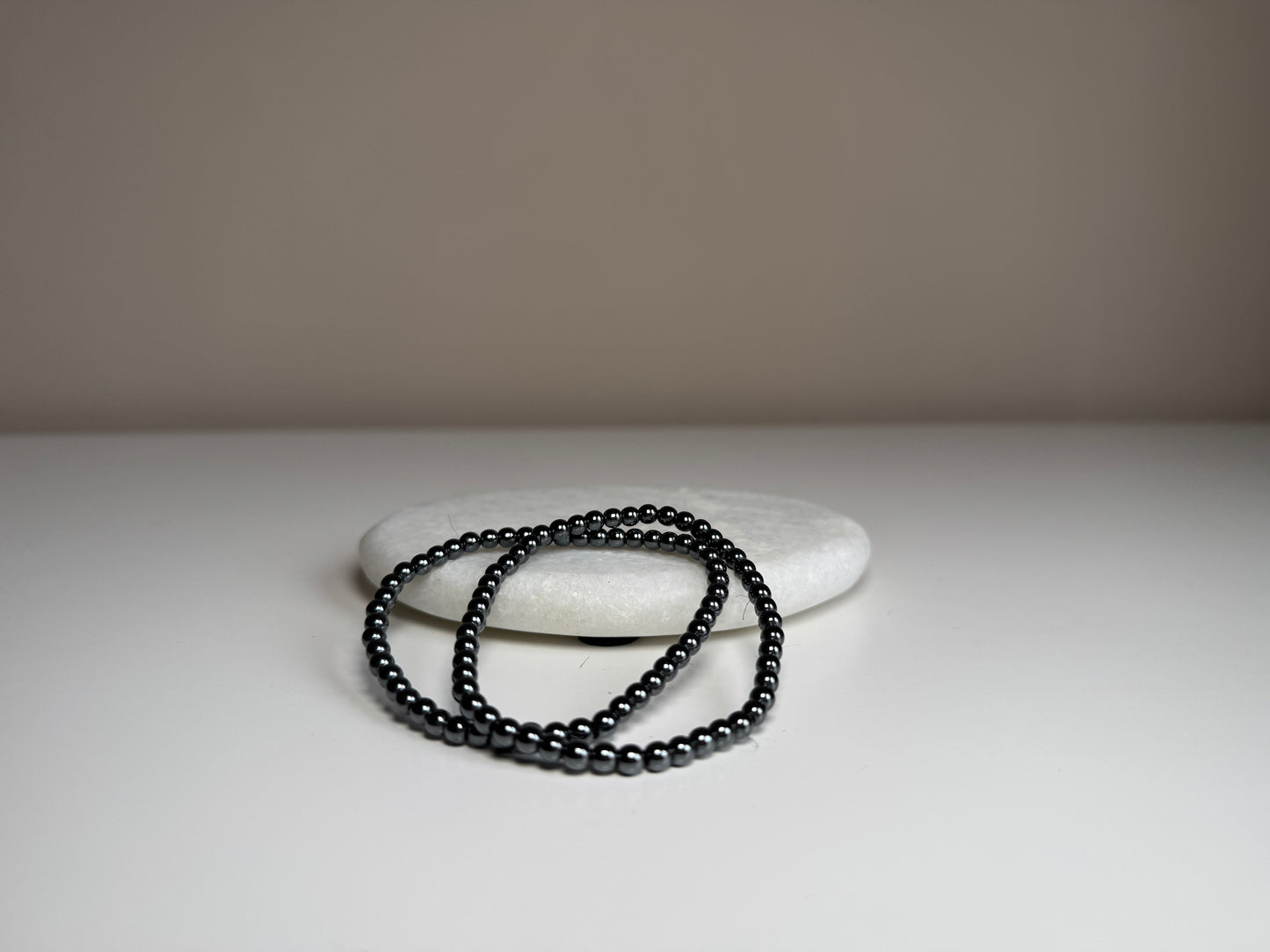 Hematiet armband 4mm