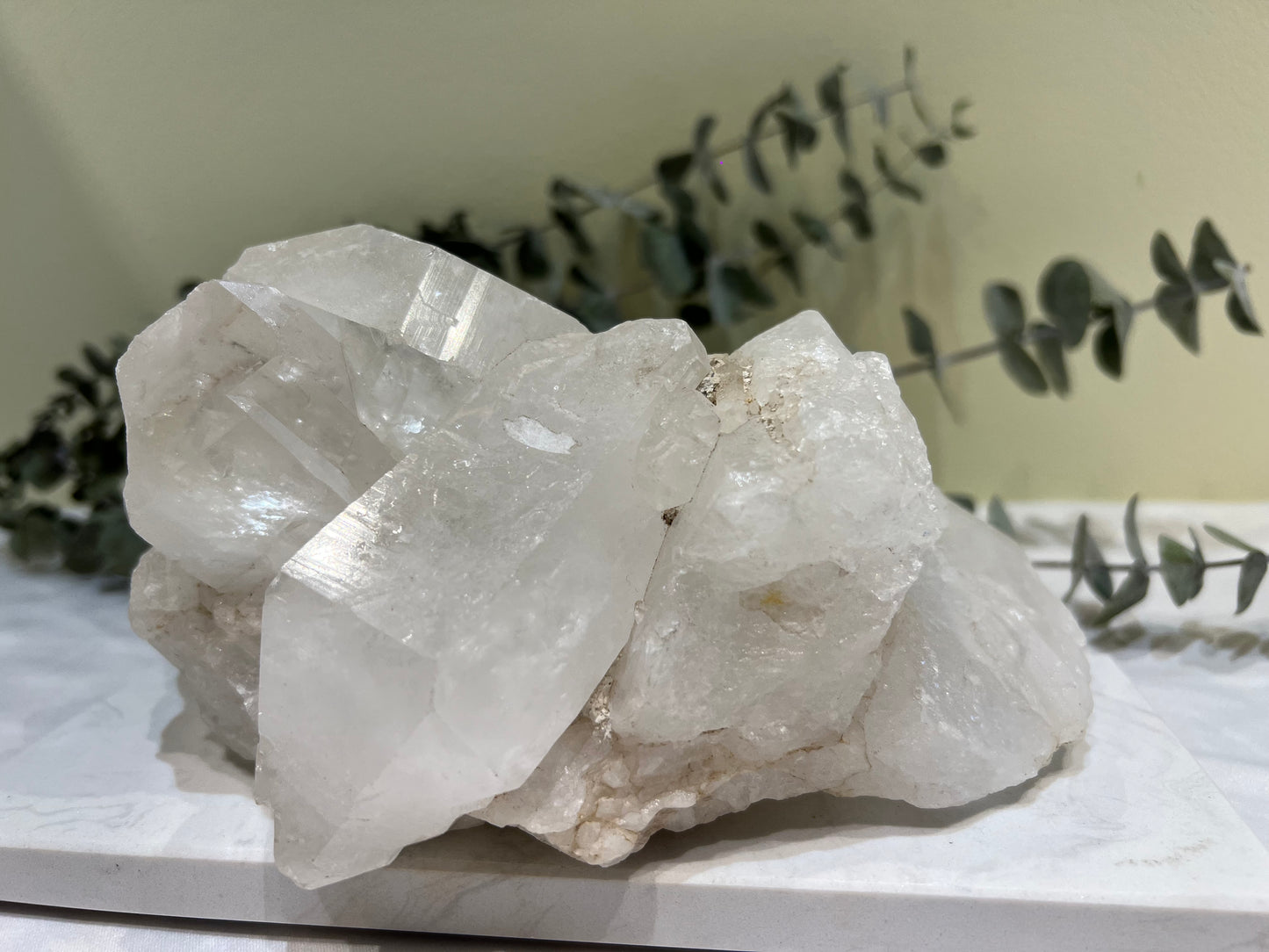 Bergkristal cluster