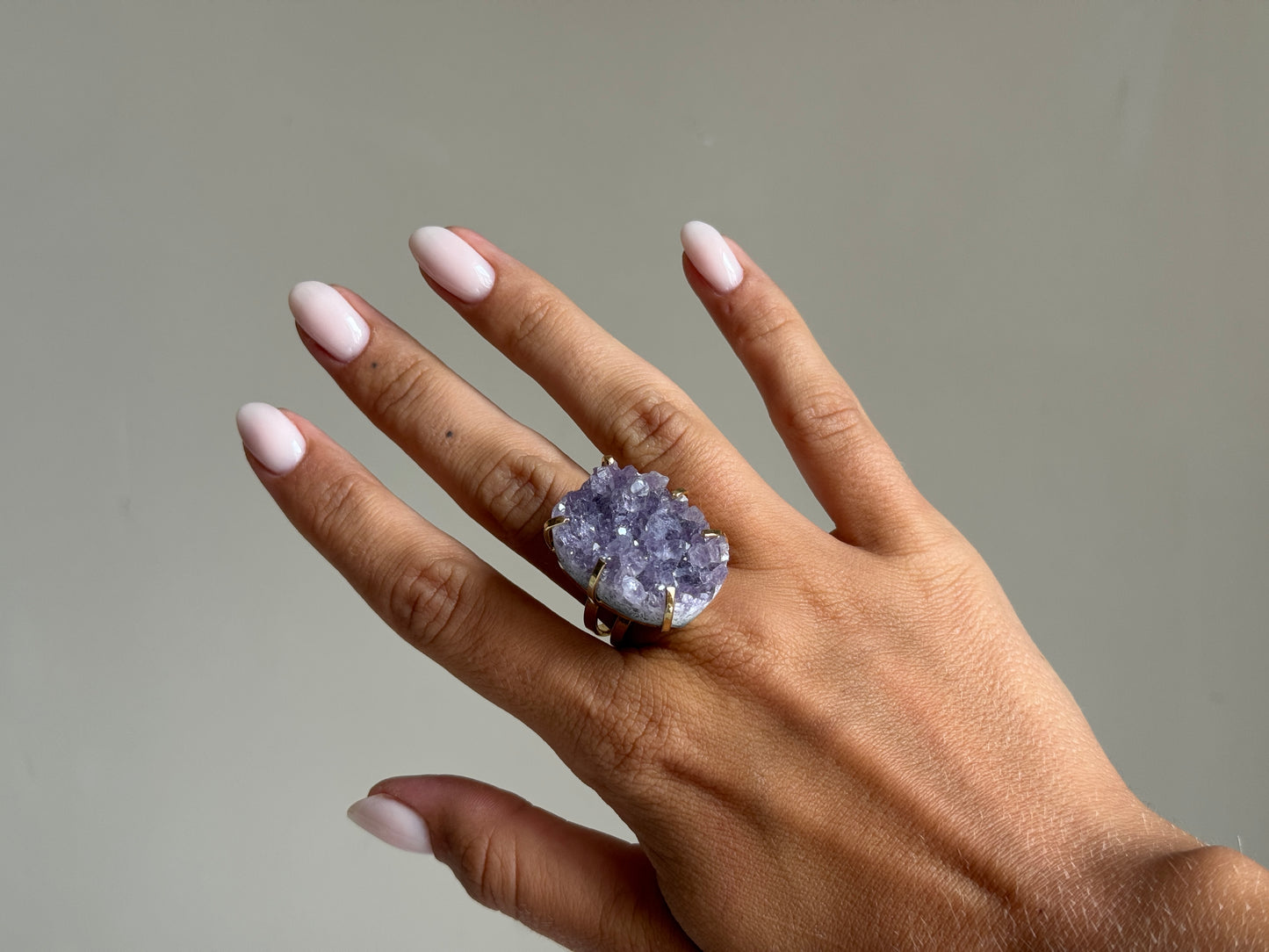 Amethist ring - DIBA Mineralen