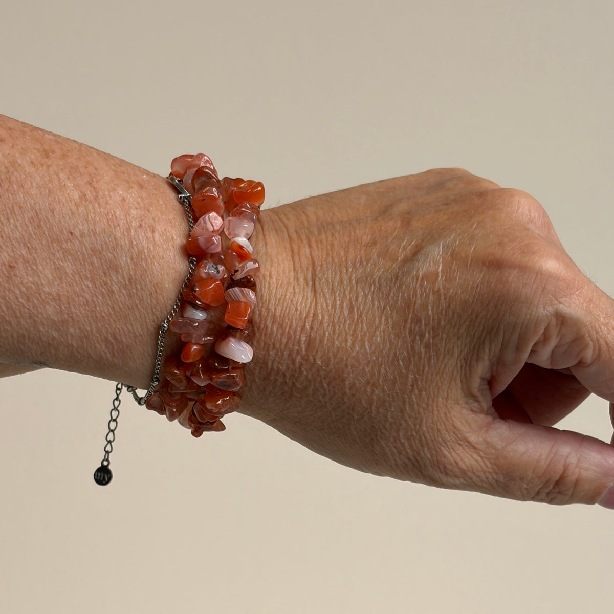 Carneool splitarmband