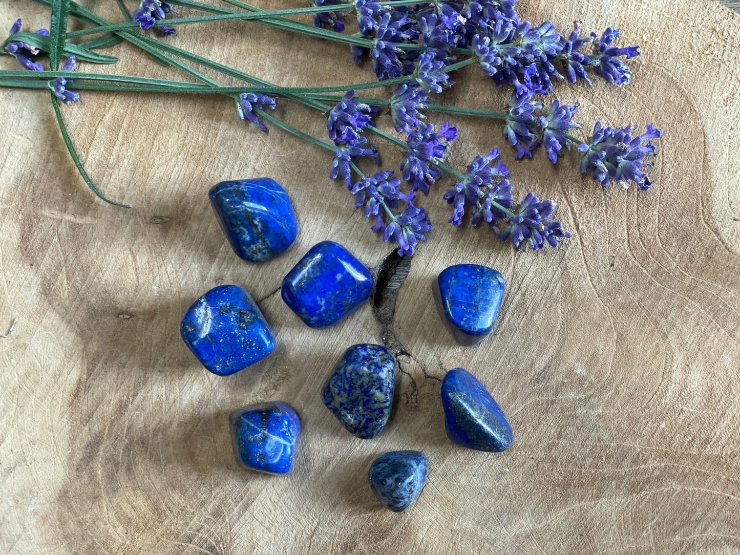 Lapis Lazuli, trommelsteen