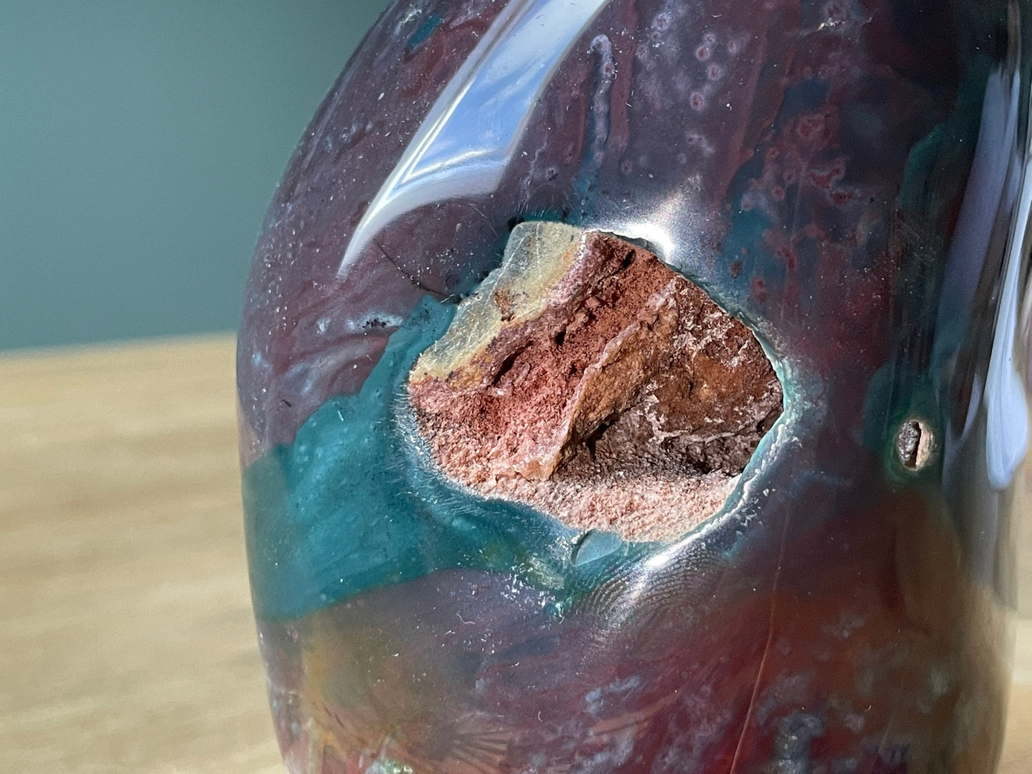 Oceaan jaspis, sculptuur