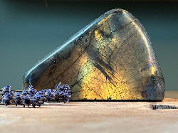 Labradoriet, sculptuur 'Sunrise'