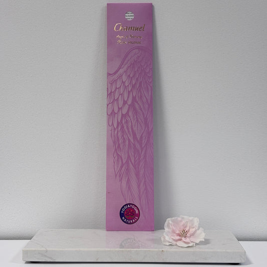 Aartsengel Chamuel wierook – natuurlijke roos wierookstokjes van Yogi & Yogini, handgemaakt, DiBA