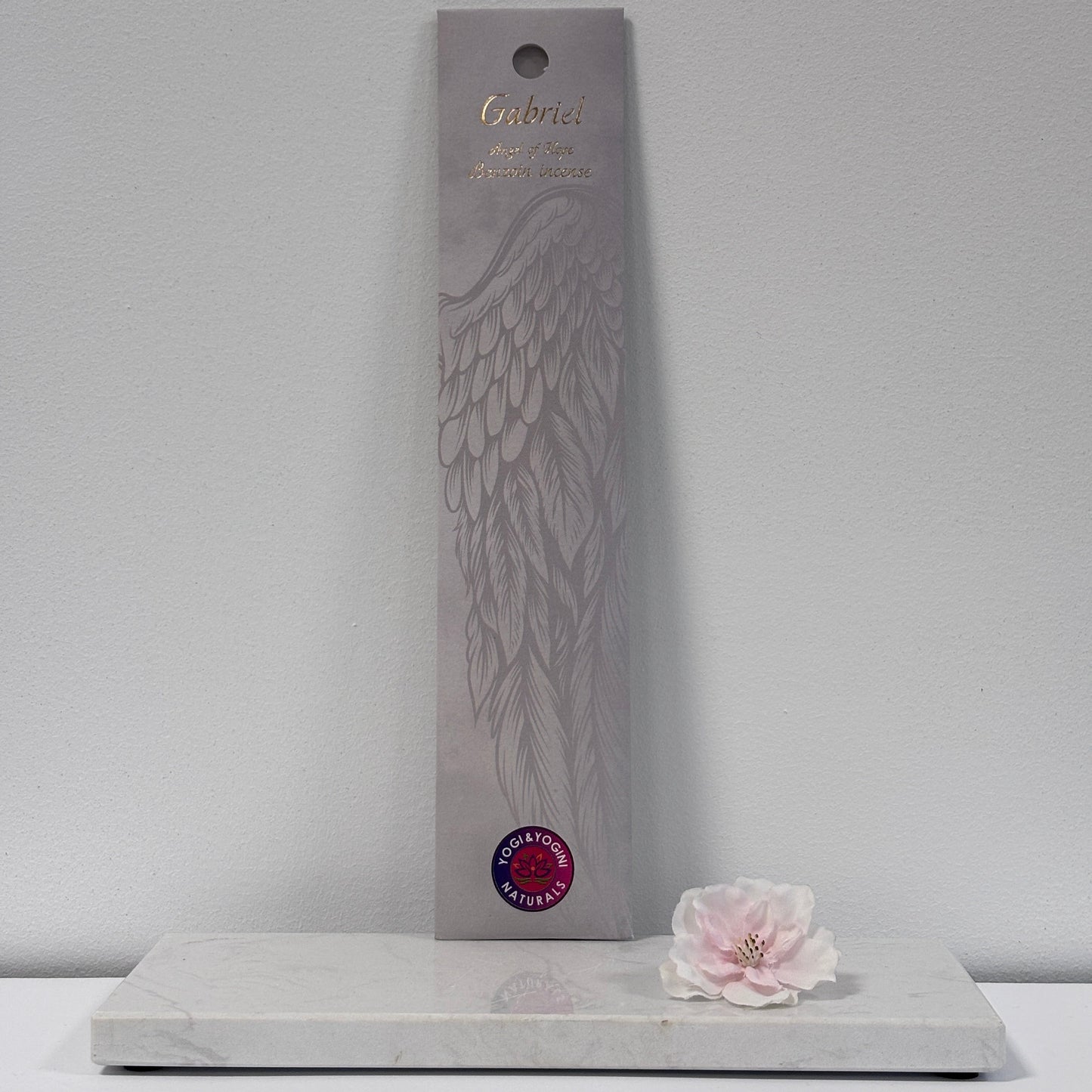 Aartsengel Gabriël wierook – natuurlijke benzoin wierookstokjes van Yogi & Yogini, handgemaakt, DiBA