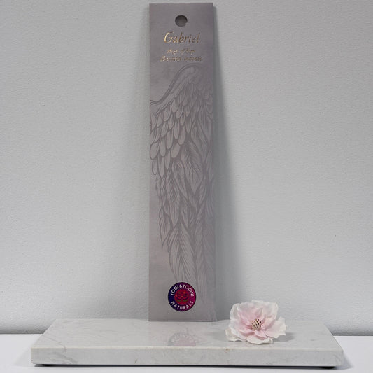 Aartsengel Gabriël wierook – natuurlijke benzoin wierookstokjes van Yogi & Yogini, handgemaakt, DiBA