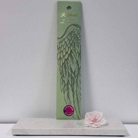 Aartsengel Rafaël wierook – natuurlijke sandelhout wierook van Yogi & Yogini, handgemaakt, DiBA