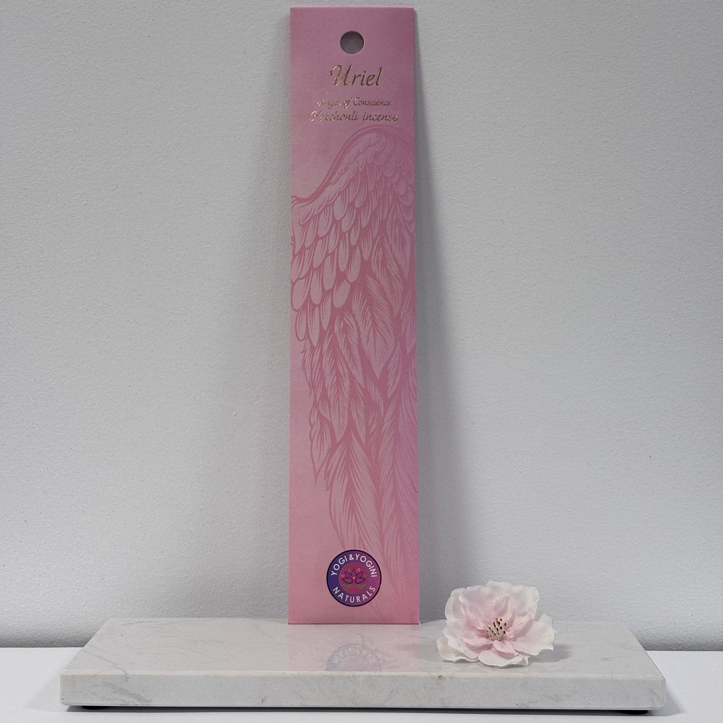 Aartsengel Uriël wierook – natuurlijke patchouli wierookstokjes van Yogi & Yogini, handgemaakt, DiBA