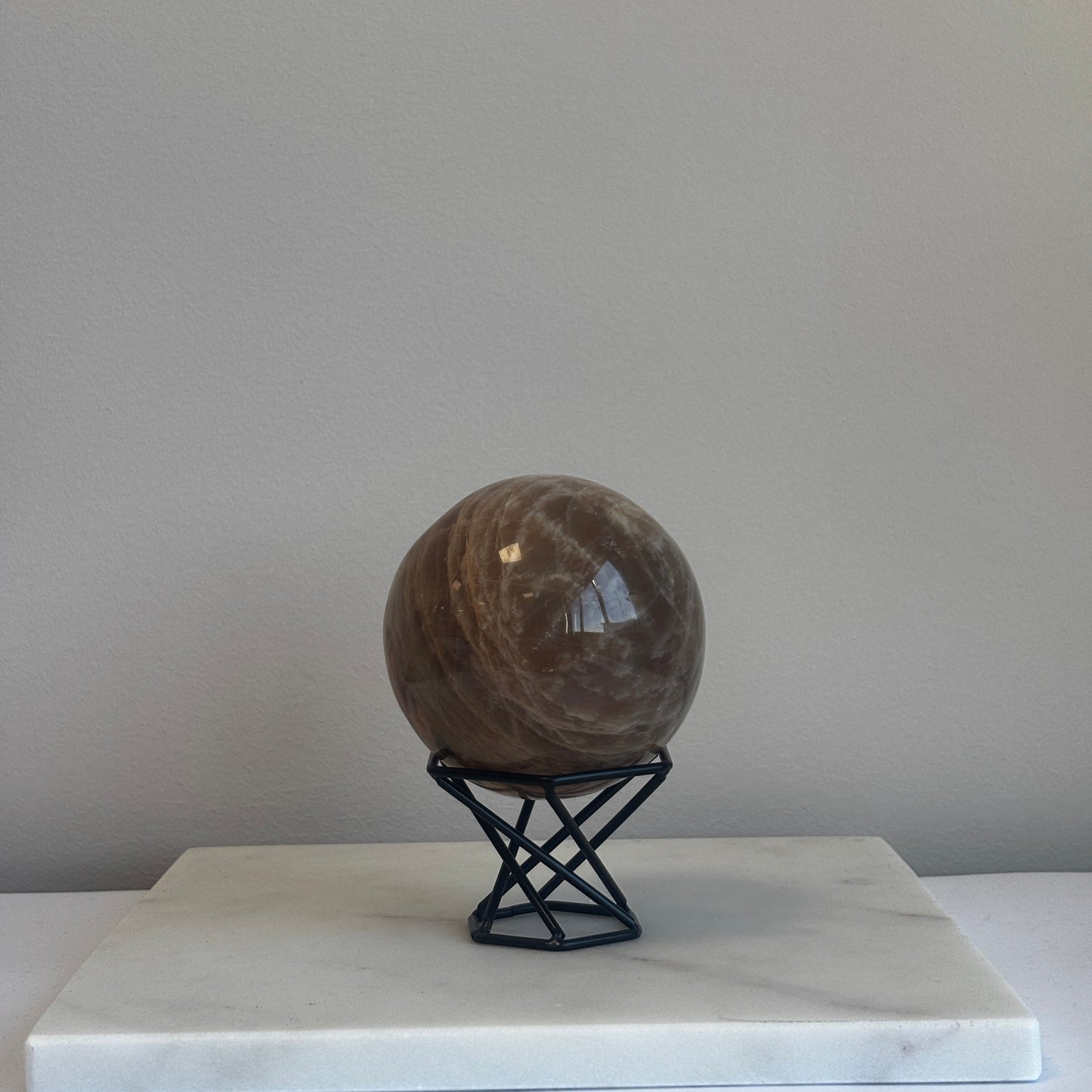 Minimalistische bol standaard – Goud, zilver, zwart of rosé goud