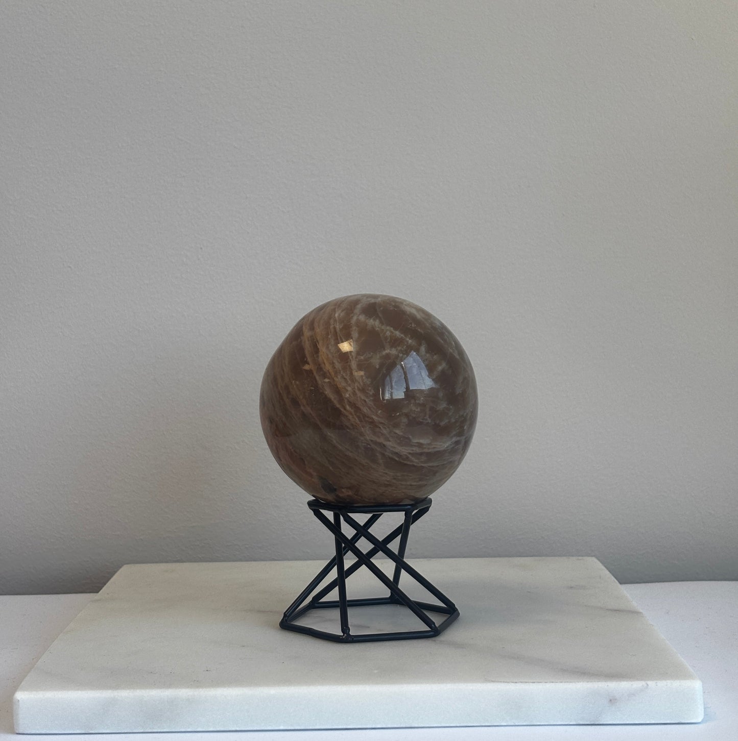 Minimalistische bol standaard – Goud, zilver, zwart of rosé goud