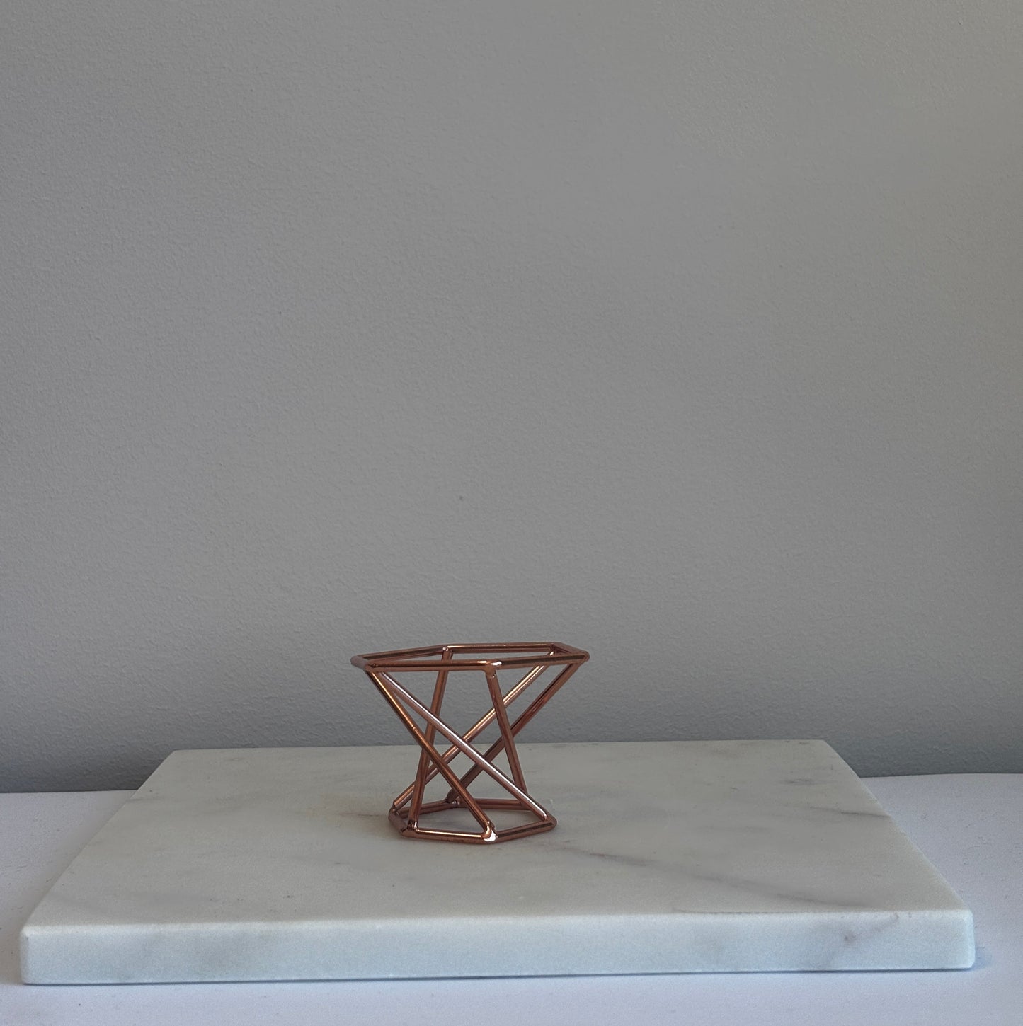 Minimalistische bol standaard – Goud, zilver, zwart of rosé goud