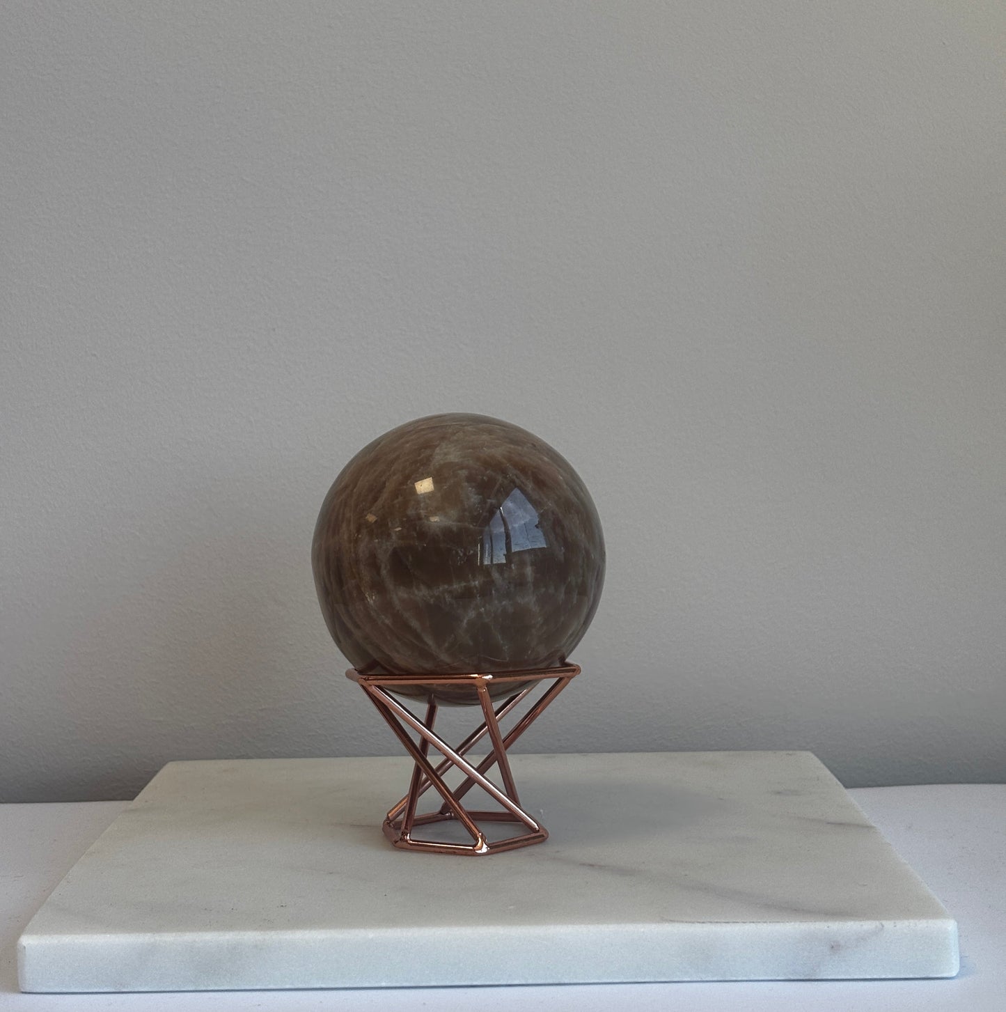 Minimalistische bol standaard – Goud, zilver, zwart of rosé goud