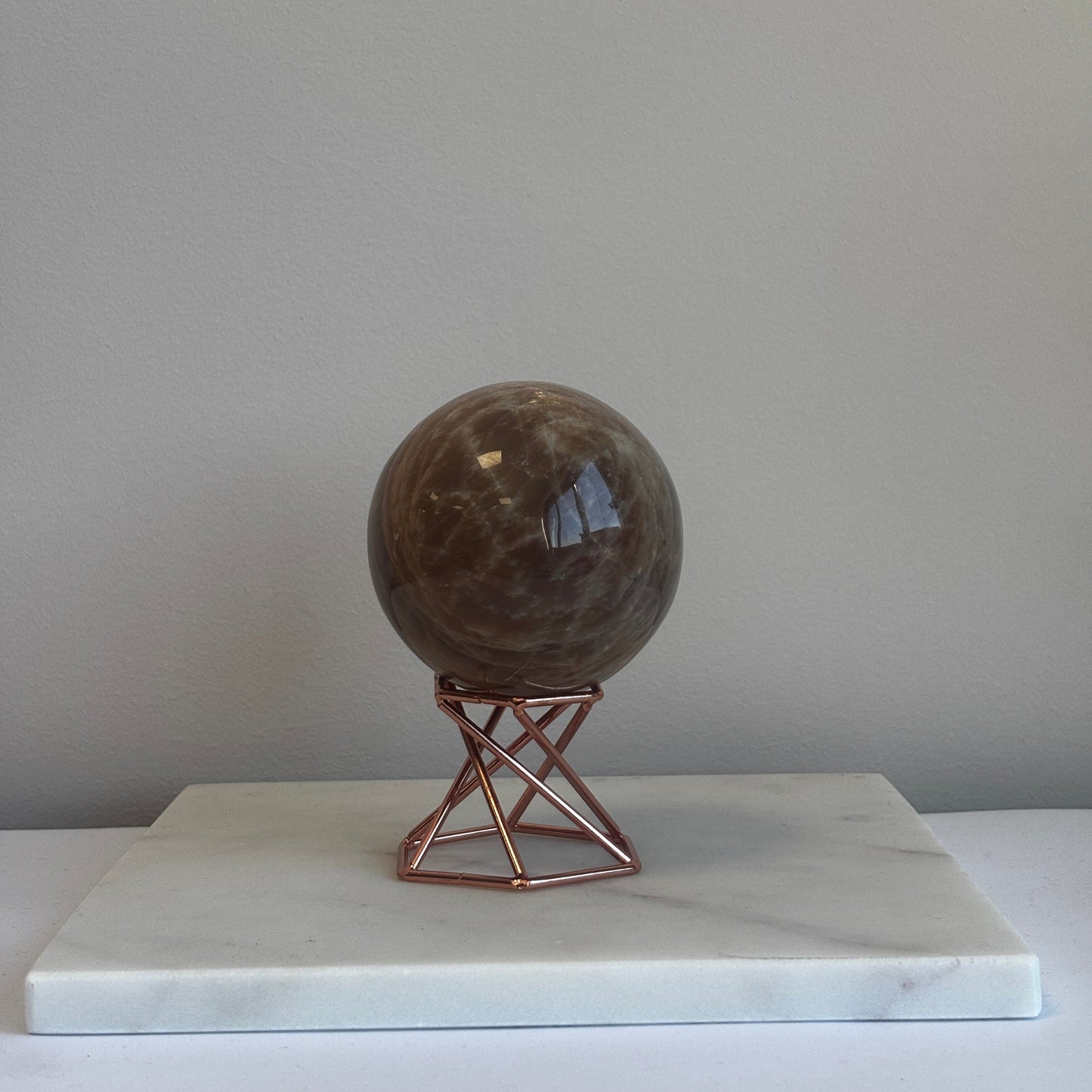 Minimalistische bol standaard – Goud, zilver, zwart of rosé goud