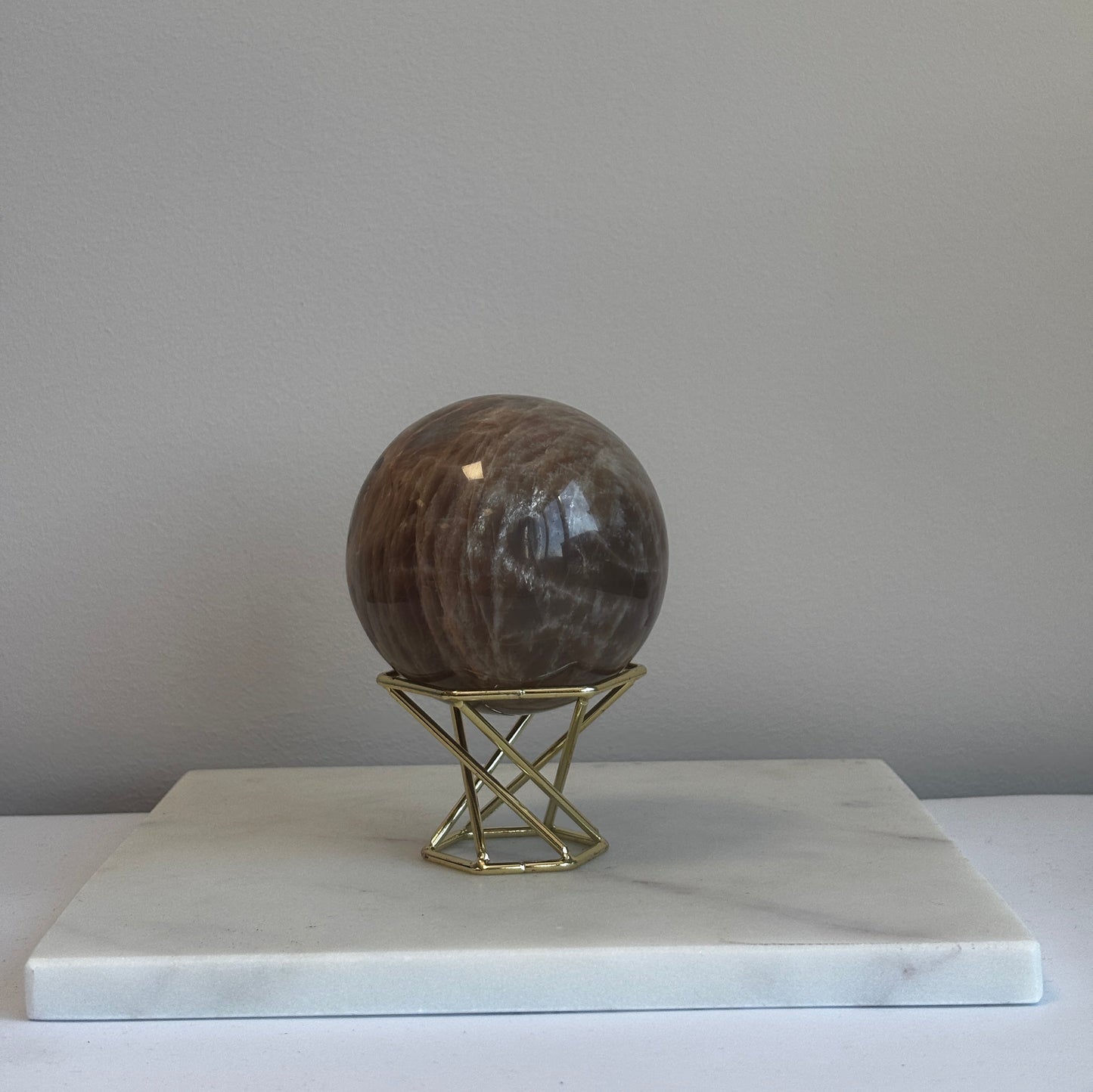 Minimalistische bol standaard – Goud, zilver, zwart of rosé goud