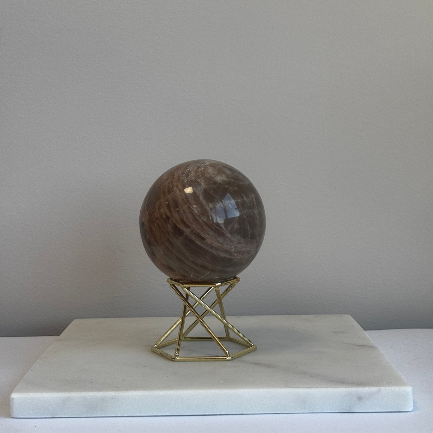 Minimalistische bol standaard – Goud, zilver, zwart of rosé goud