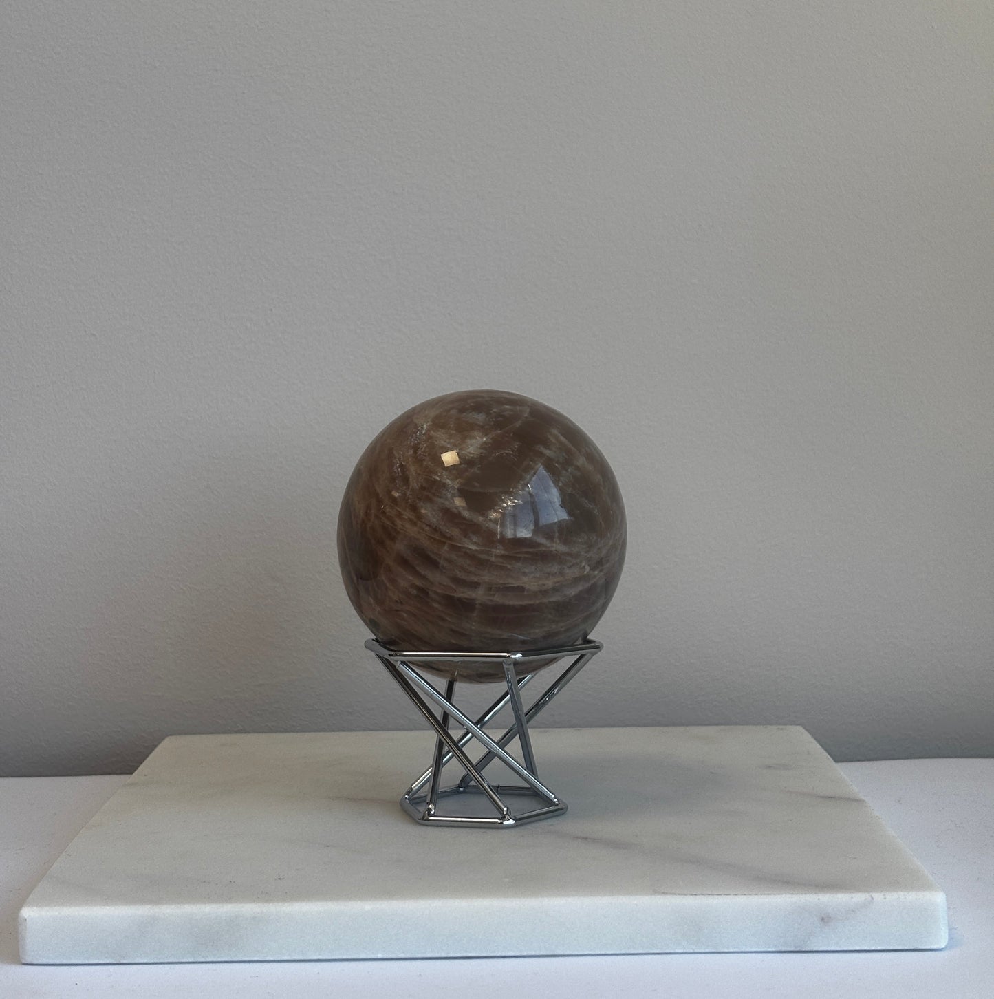 Minimalistische bol standaard – Goud, zilver, zwart of rosé goud