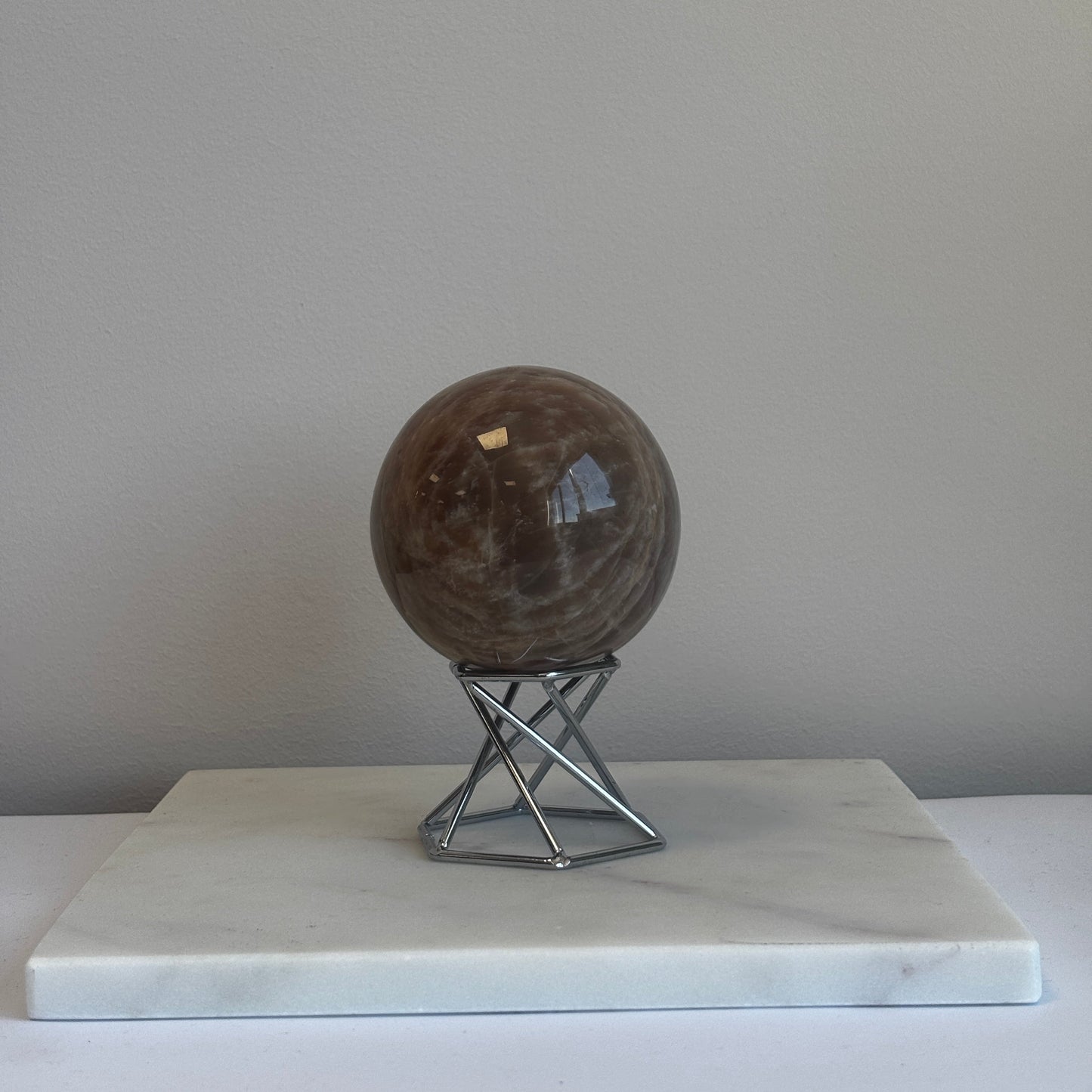 Minimalistische bol standaard – Goud, zilver, zwart of rosé goud